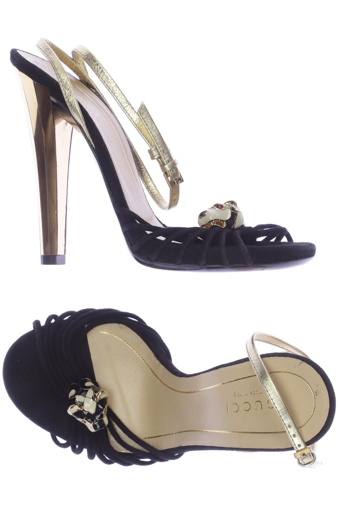 

Gucci Damen Sandale, schwarz, Gr. 35