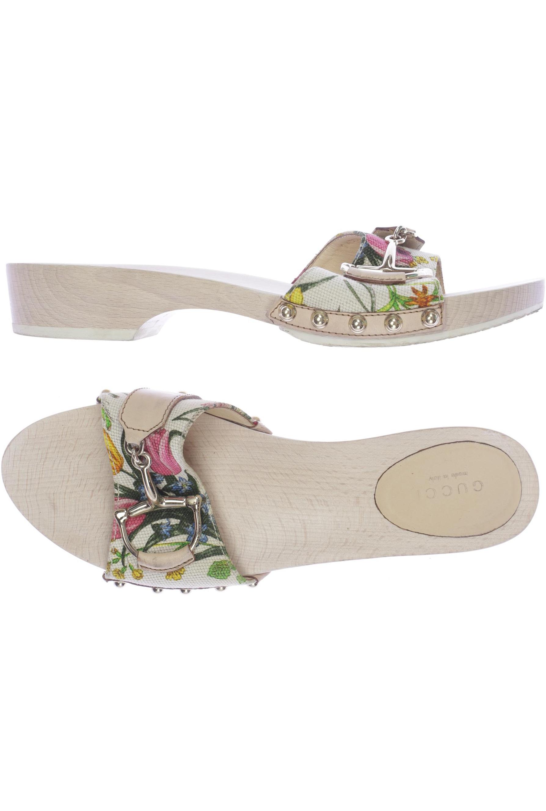 

Gucci Damen Sandale, beige, Gr. 6.5