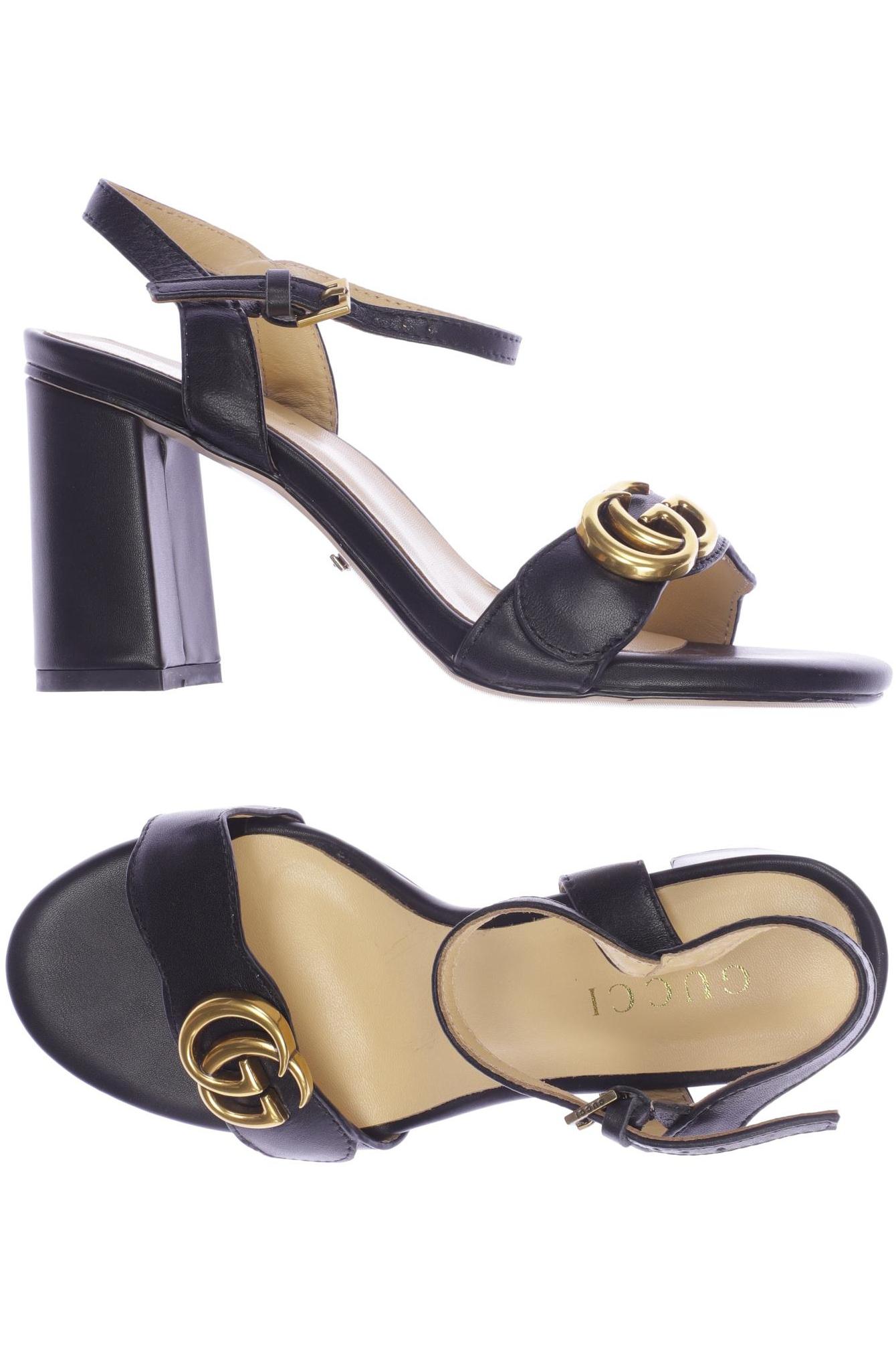 

Gucci Damen Sandale, schwarz, Gr. 38