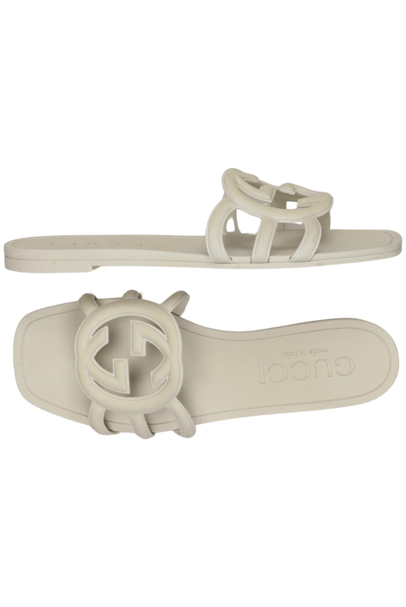

Gucci Damen Sandale, cremeweiß, Gr. 38