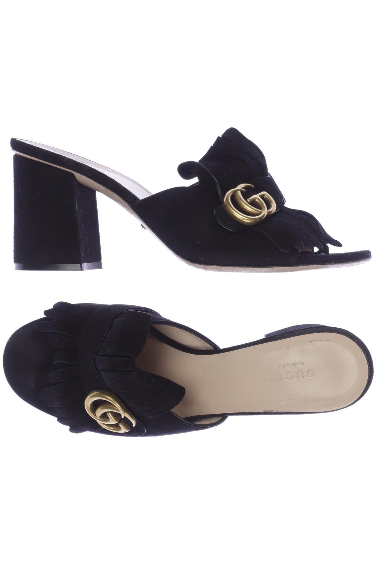 

Gucci Damen Sandale, schwarz, Gr. 41