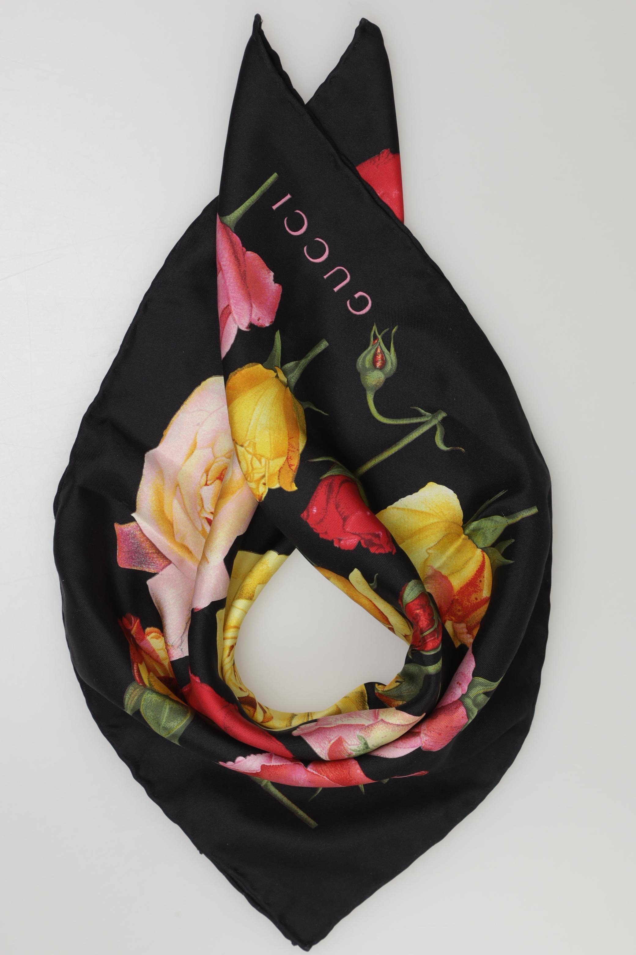 

Gucci Damen Schal, schwarz, Gr.