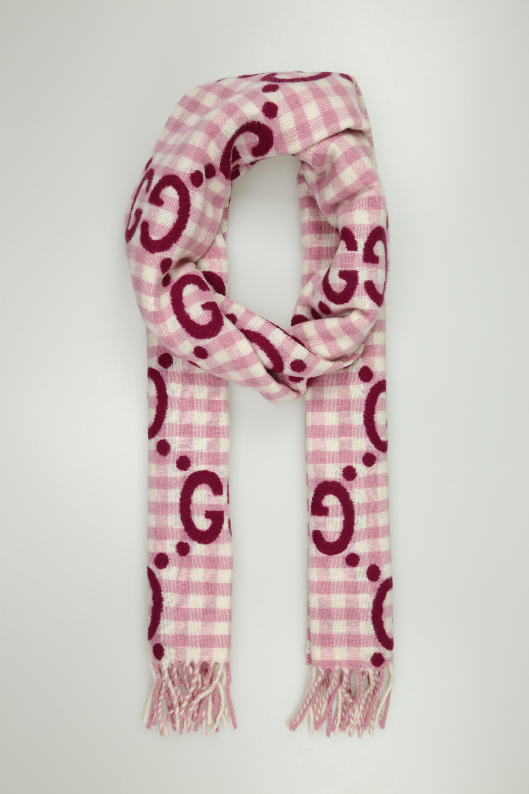 

Gucci Damen Schal, pink, Gr.