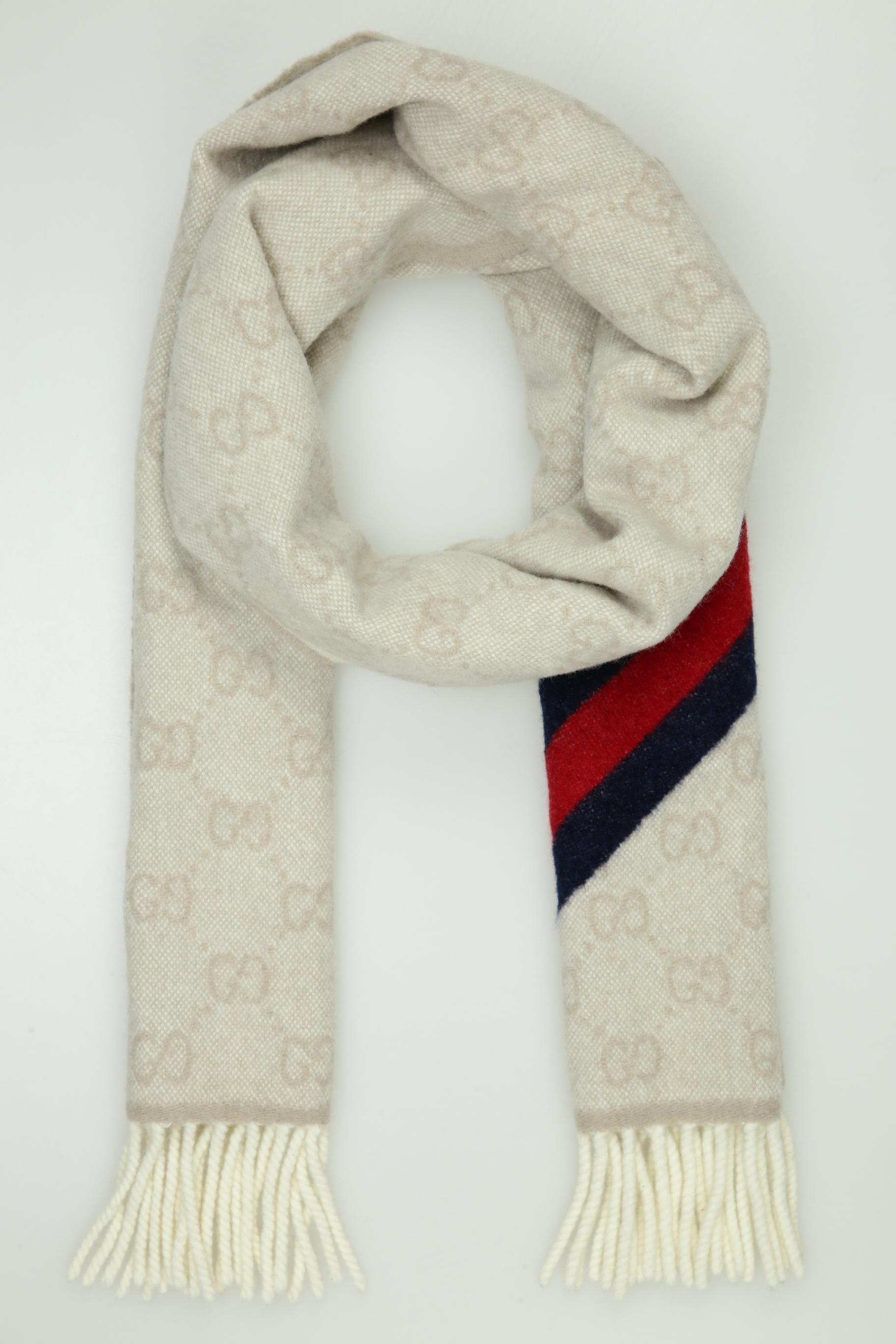

Gucci Damen Schal, beige, Gr.