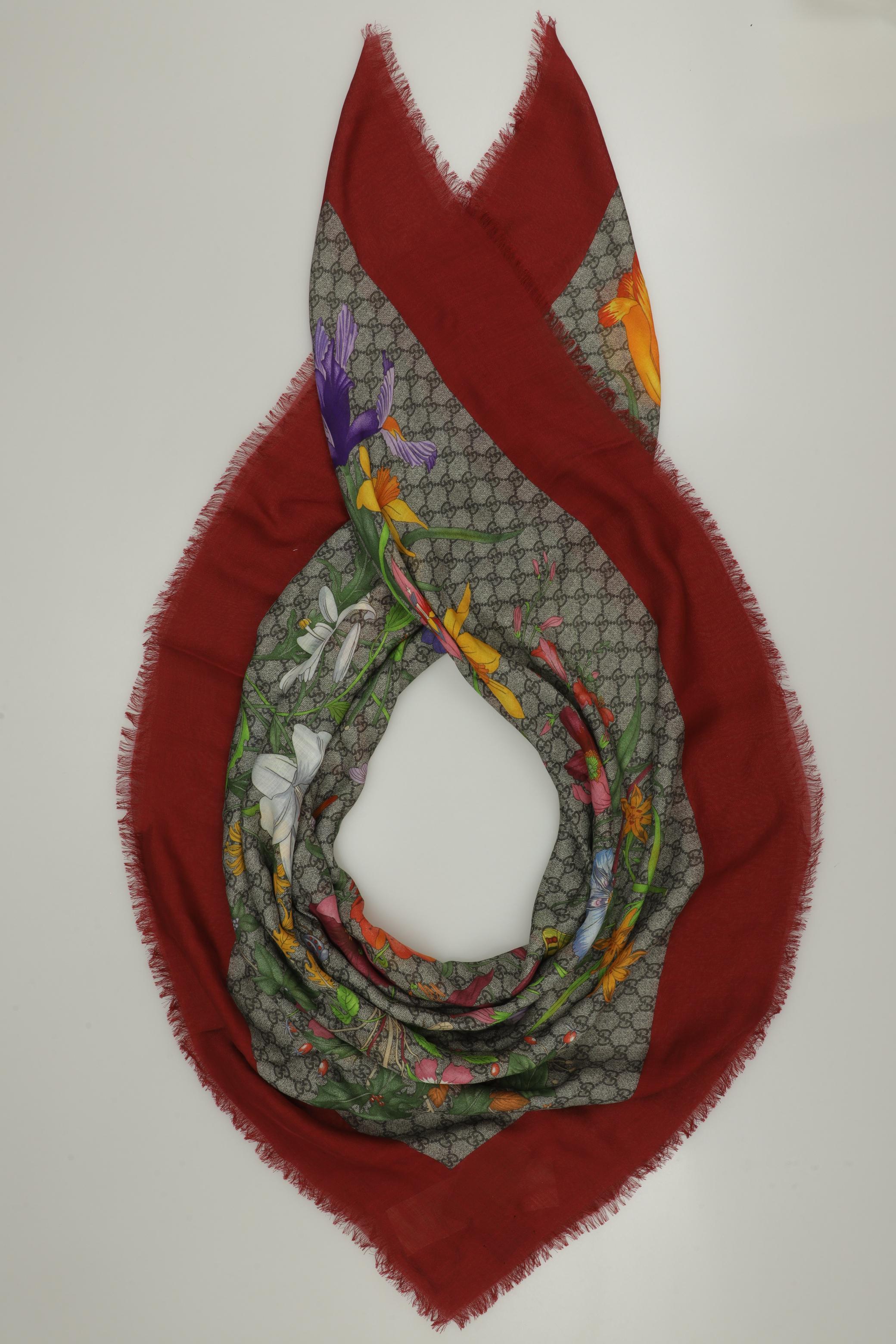 

Gucci Damen Schal, mehrfarbig, Gr.