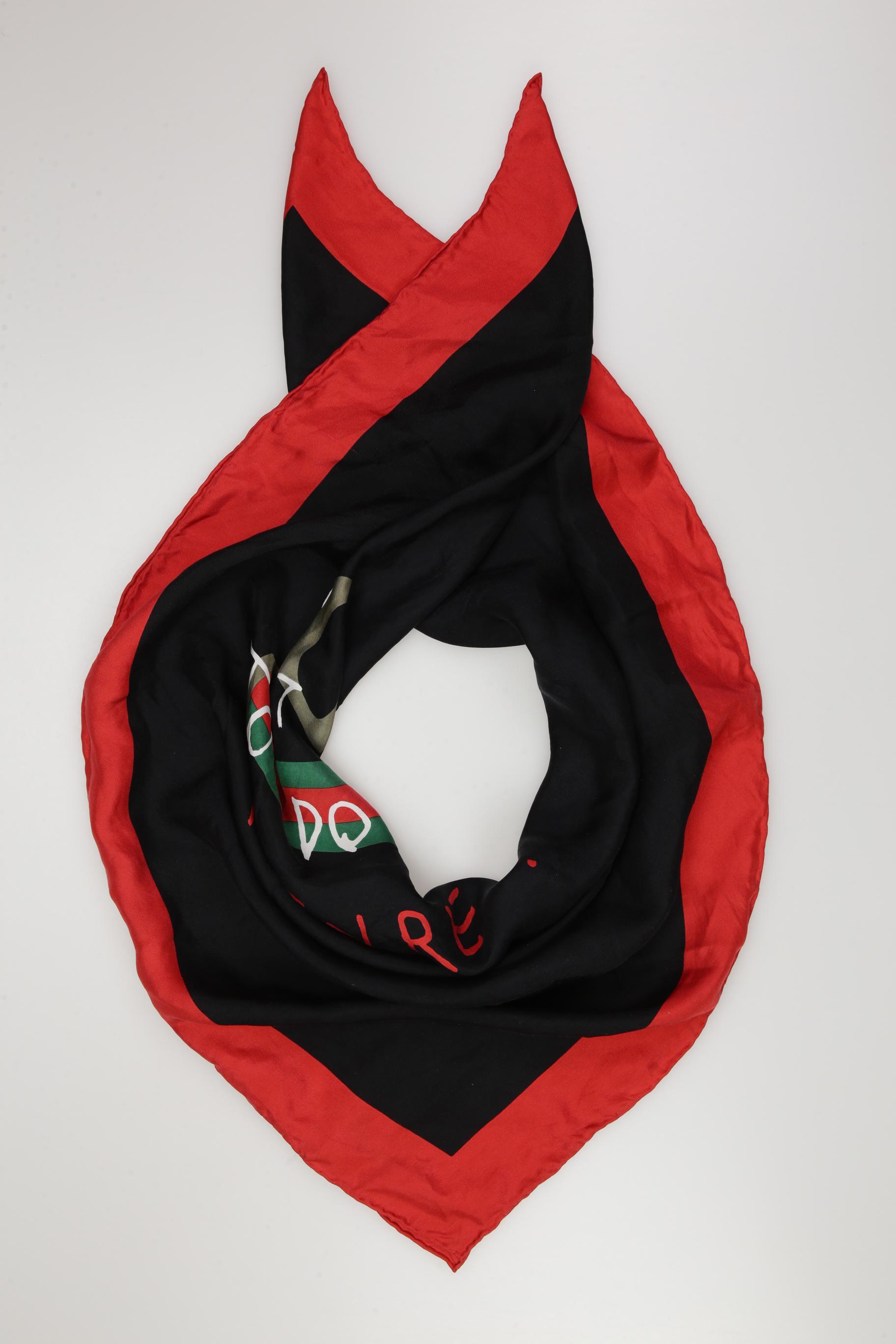 

Gucci Damen Schal, schwarz, Gr.
