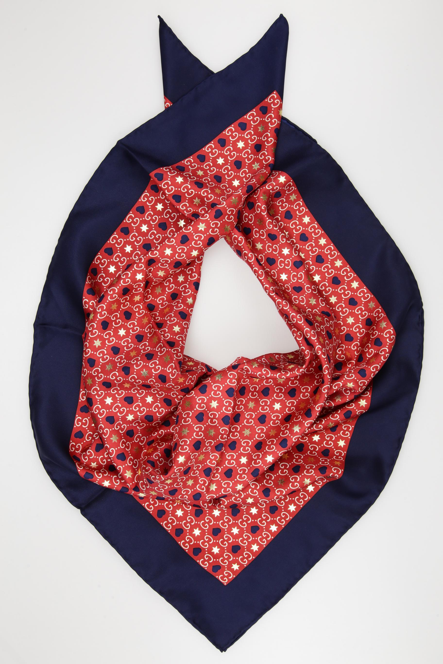 

Gucci Damen Schal, rot