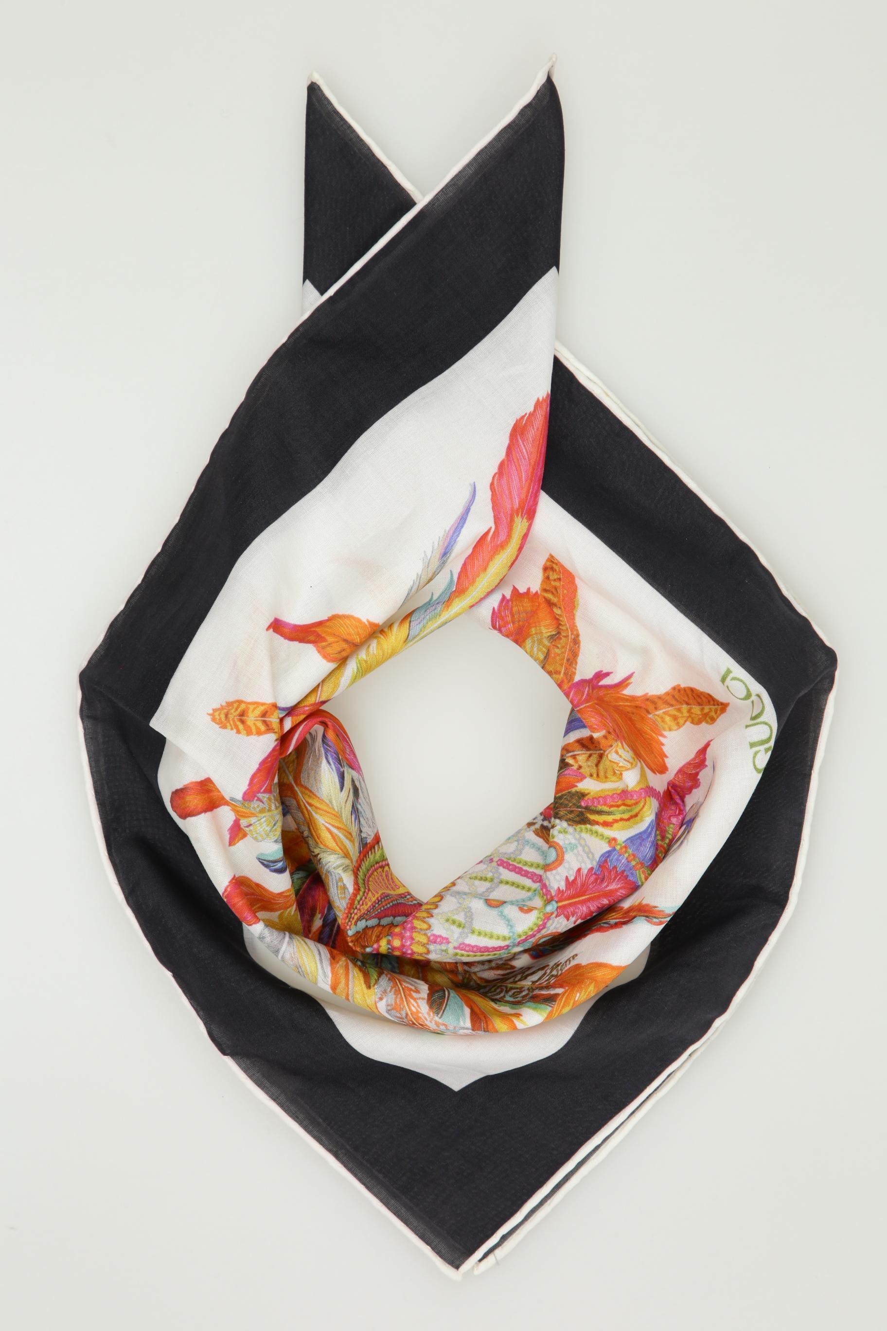 

Gucci Damen Schal, weiß, Gr.