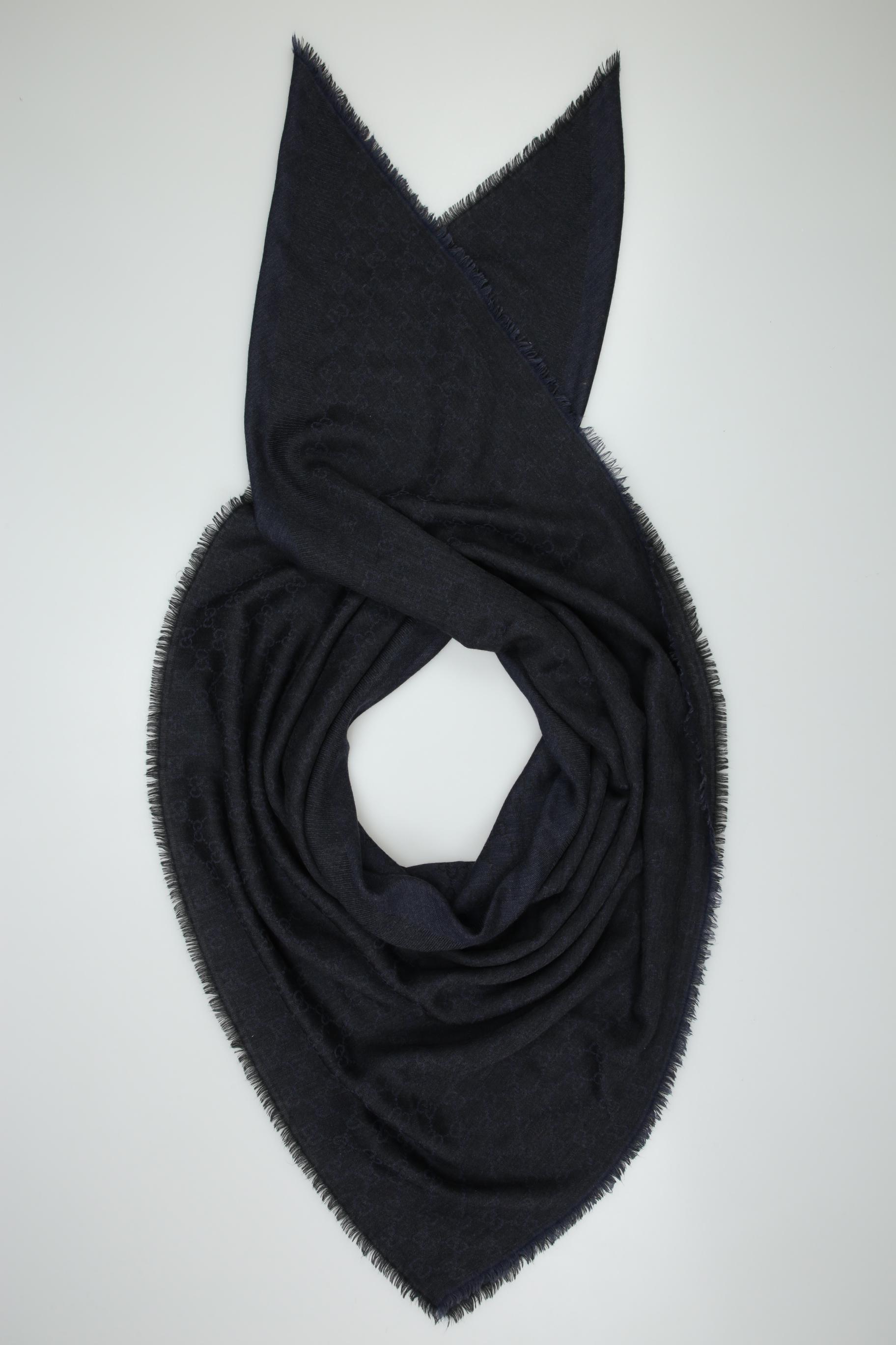 

Gucci Damen Schal, marineblau, Gr.