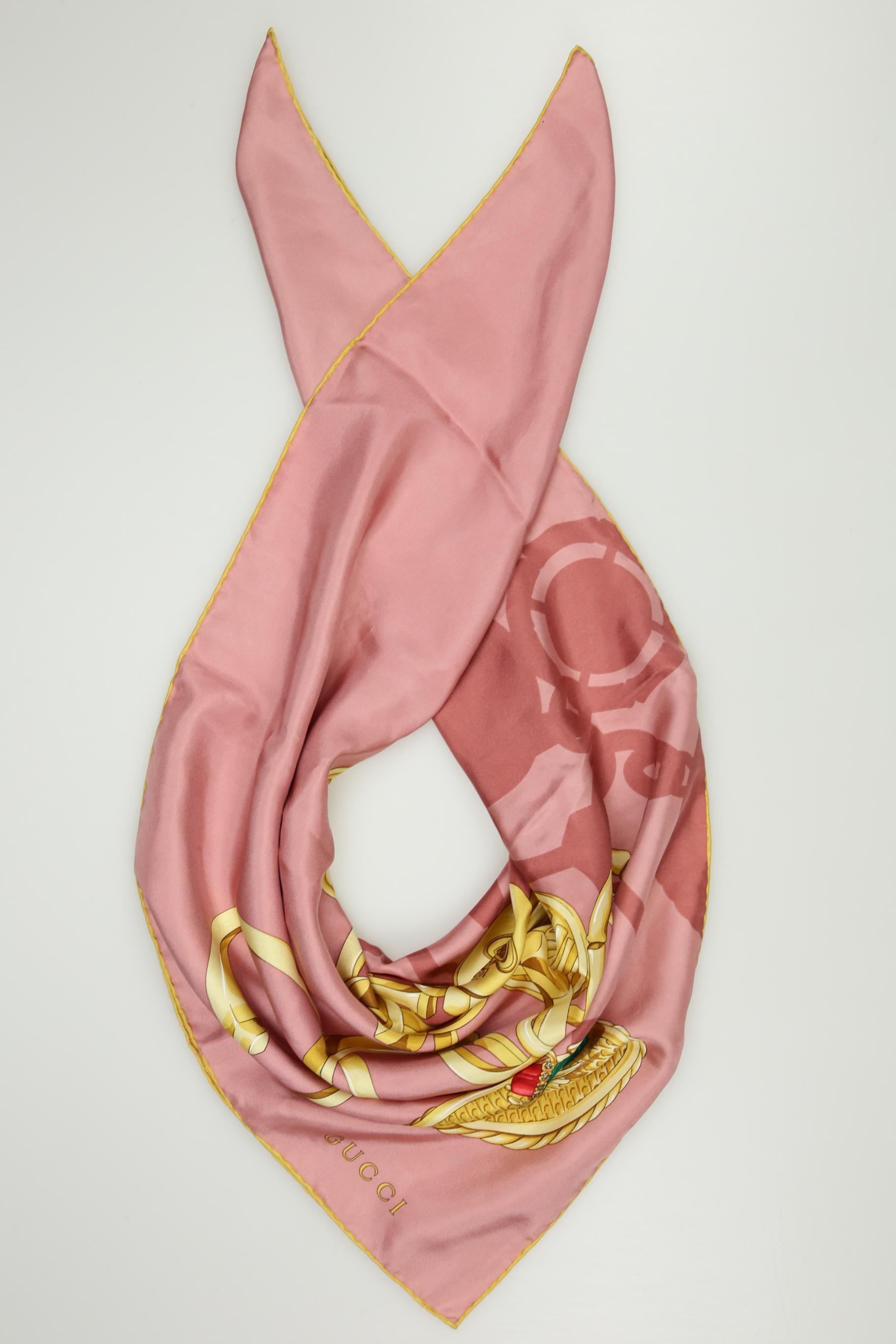 

Gucci Damen Schal, pink, Gr.