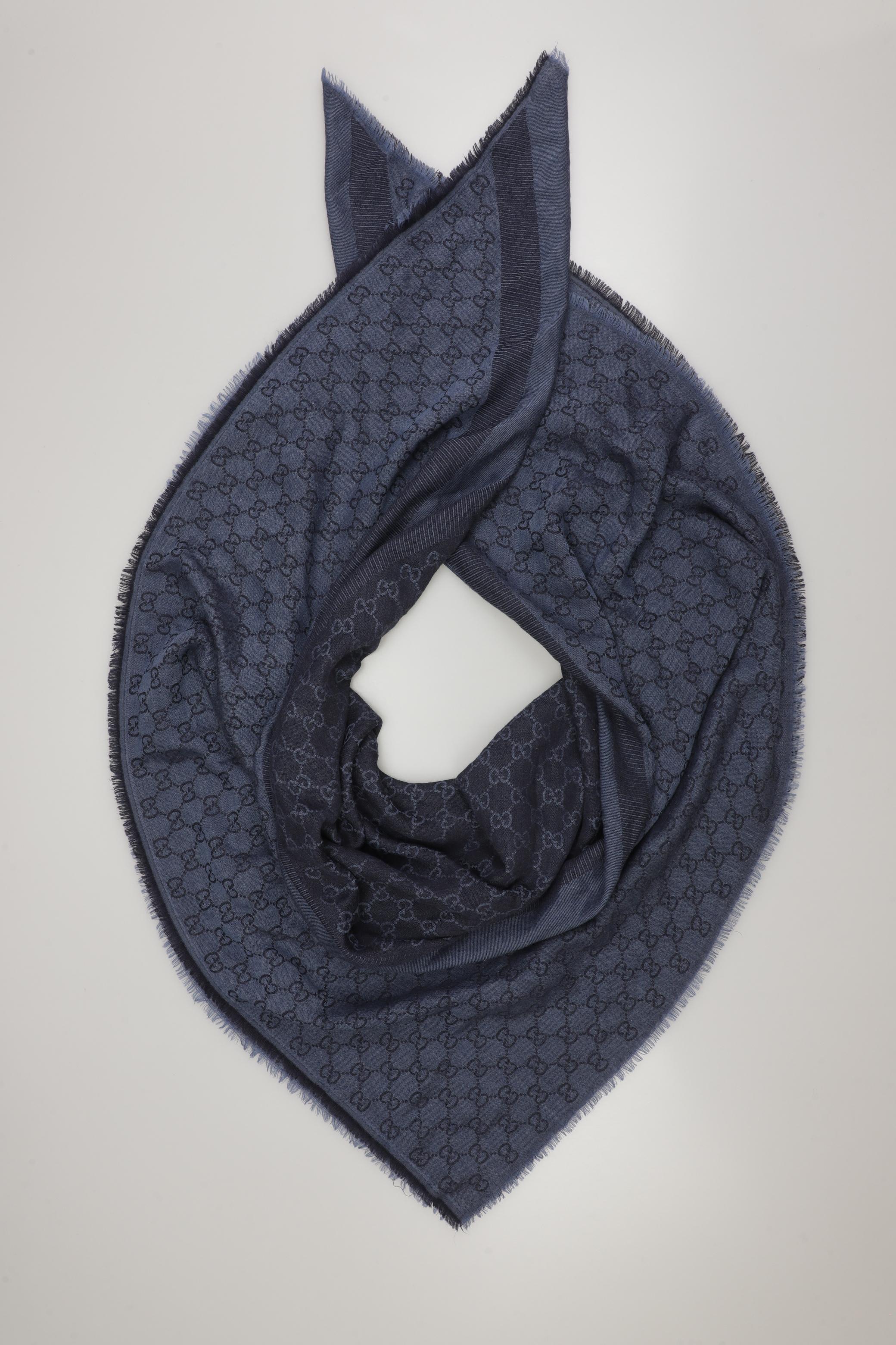 

Gucci Damen Schal, marineblau, Gr.