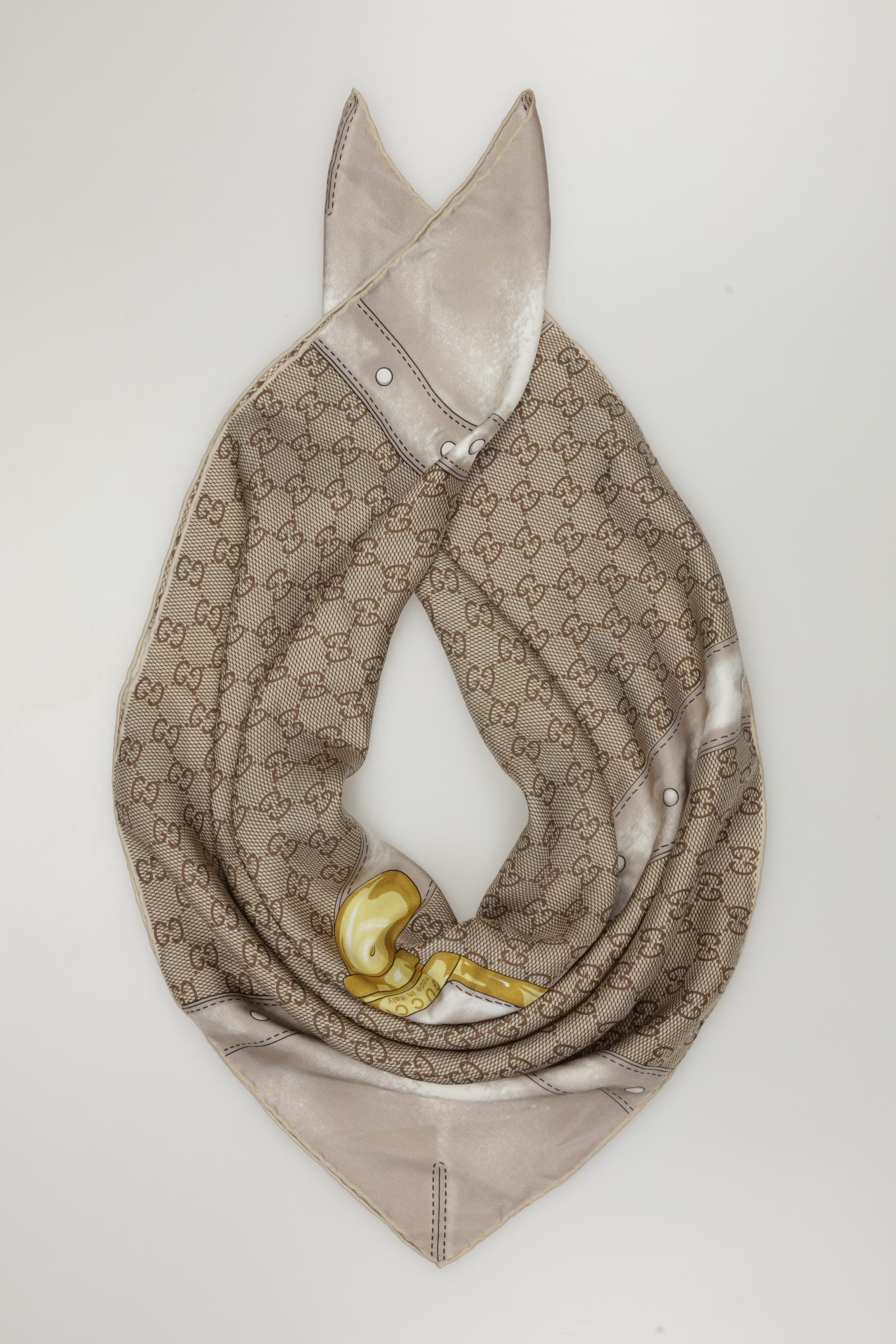 

Gucci Damen Schal, beige, Gr.