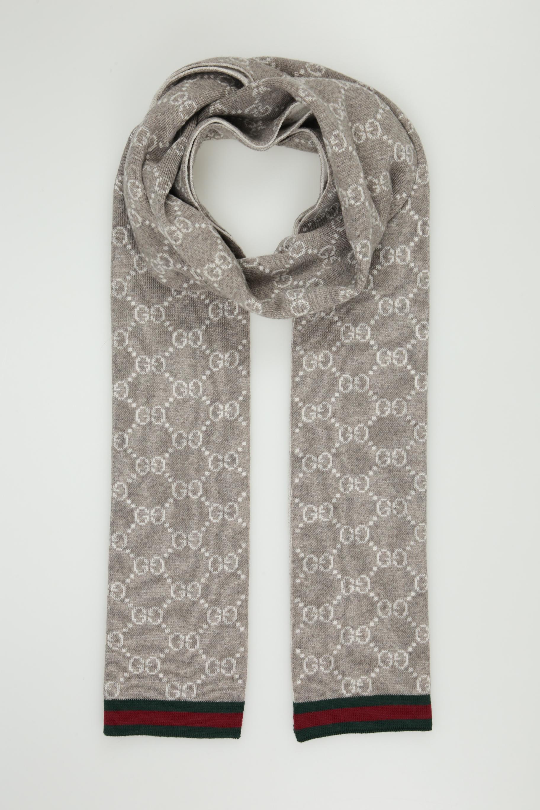 

Gucci Damen Schal, grau, Gr.