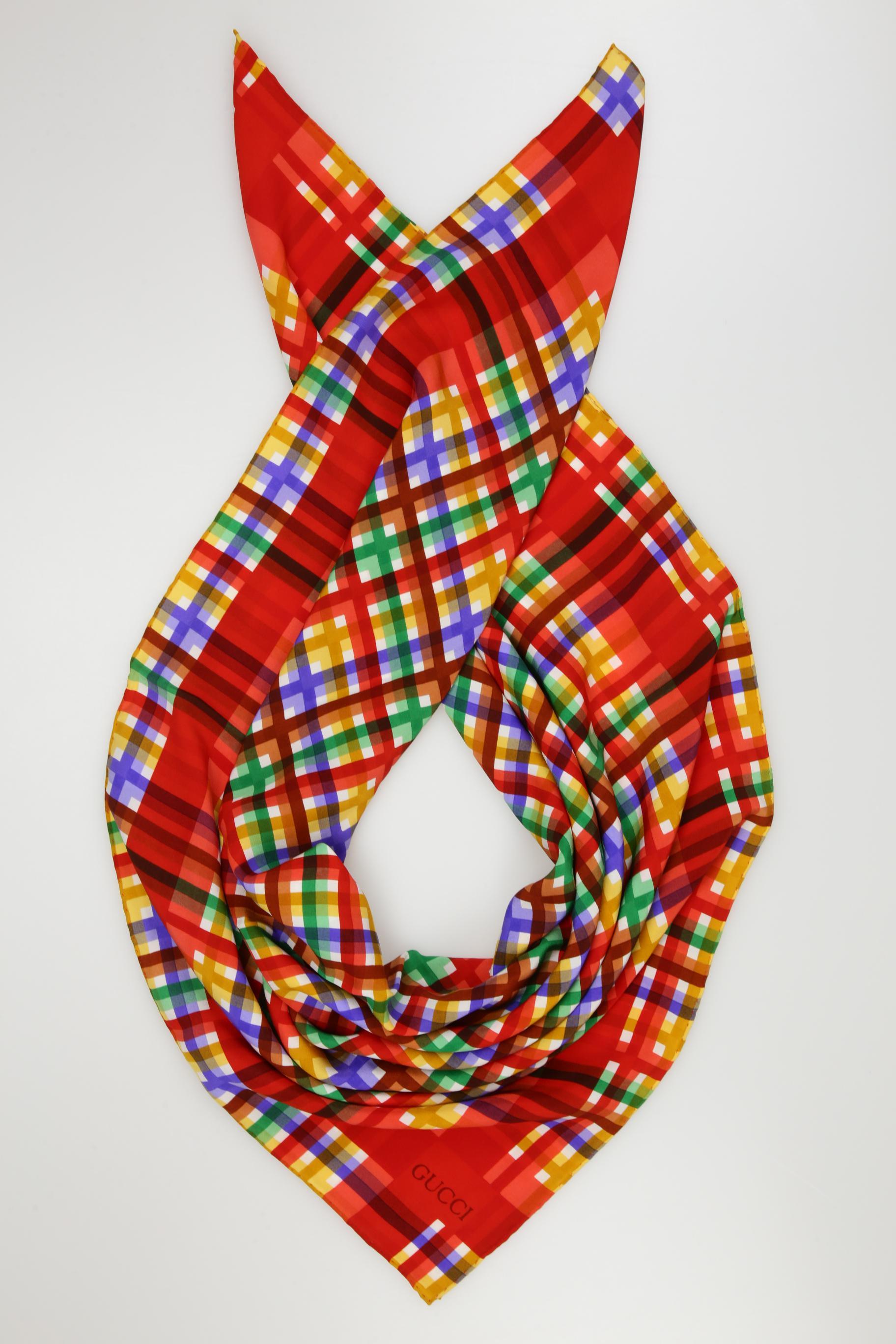 

Gucci Damen Schal, rot, Gr.