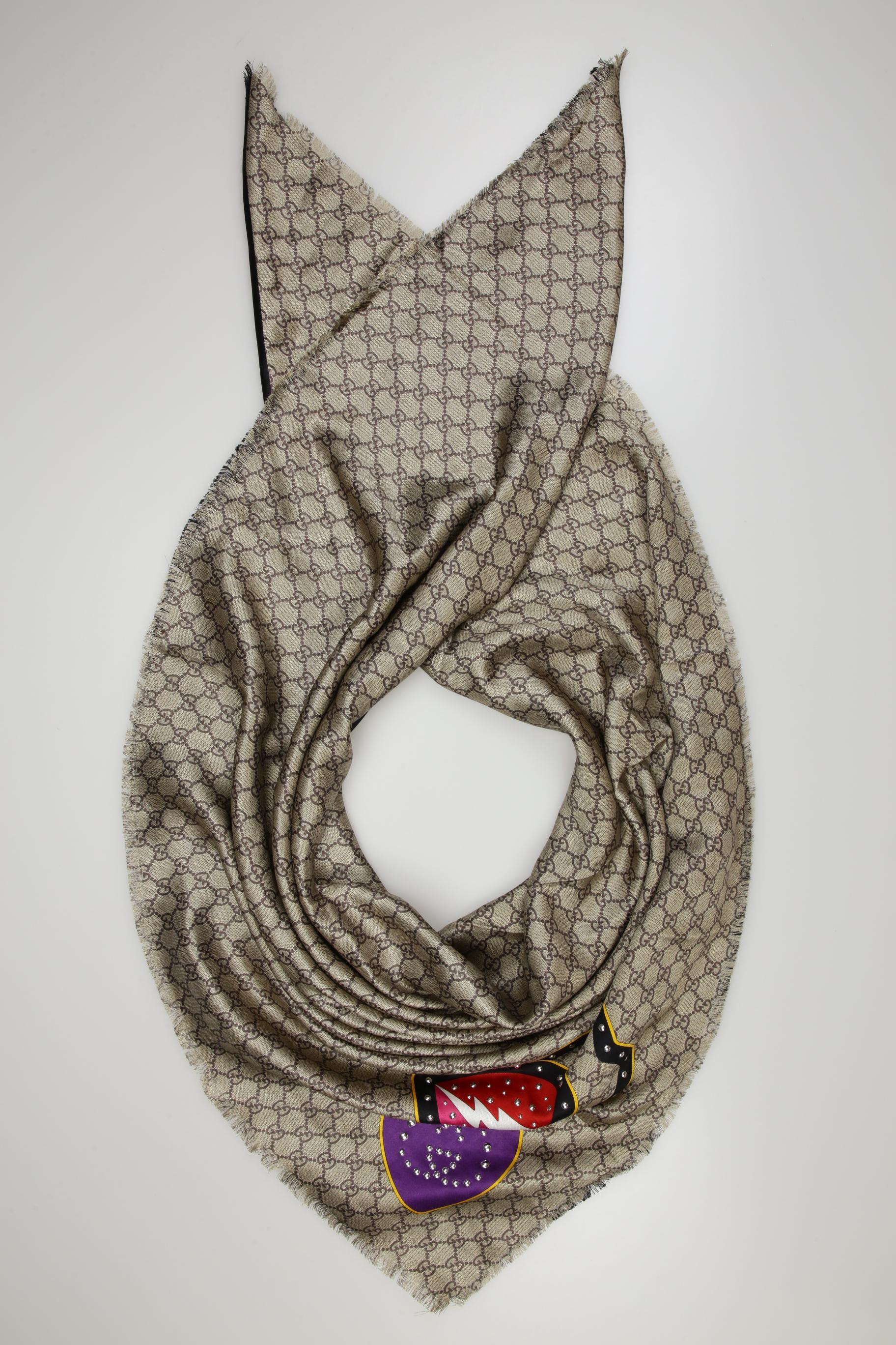 

Gucci Damen Schal, mehrfarbig, Gr.