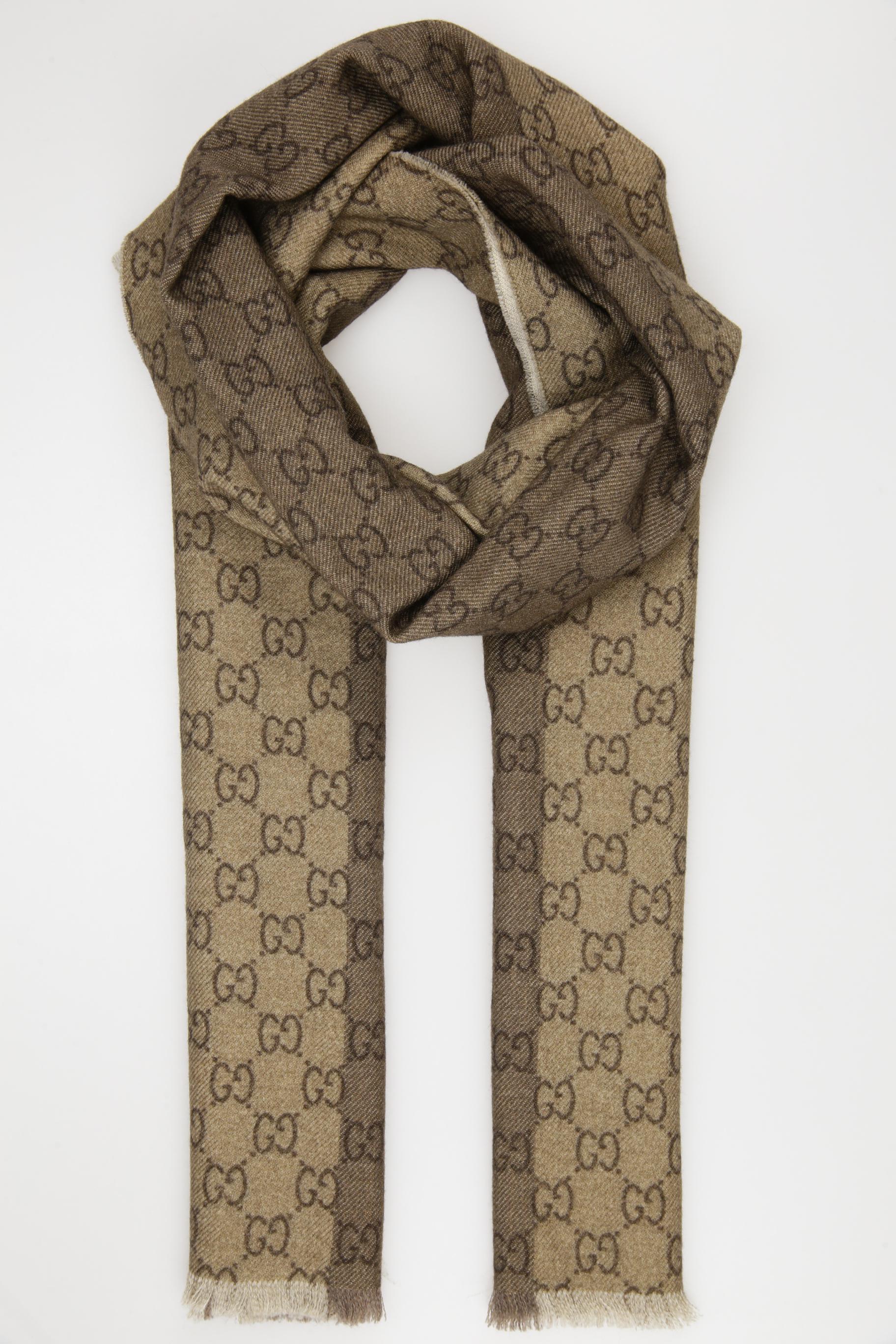 

Gucci Damen Schal, braun