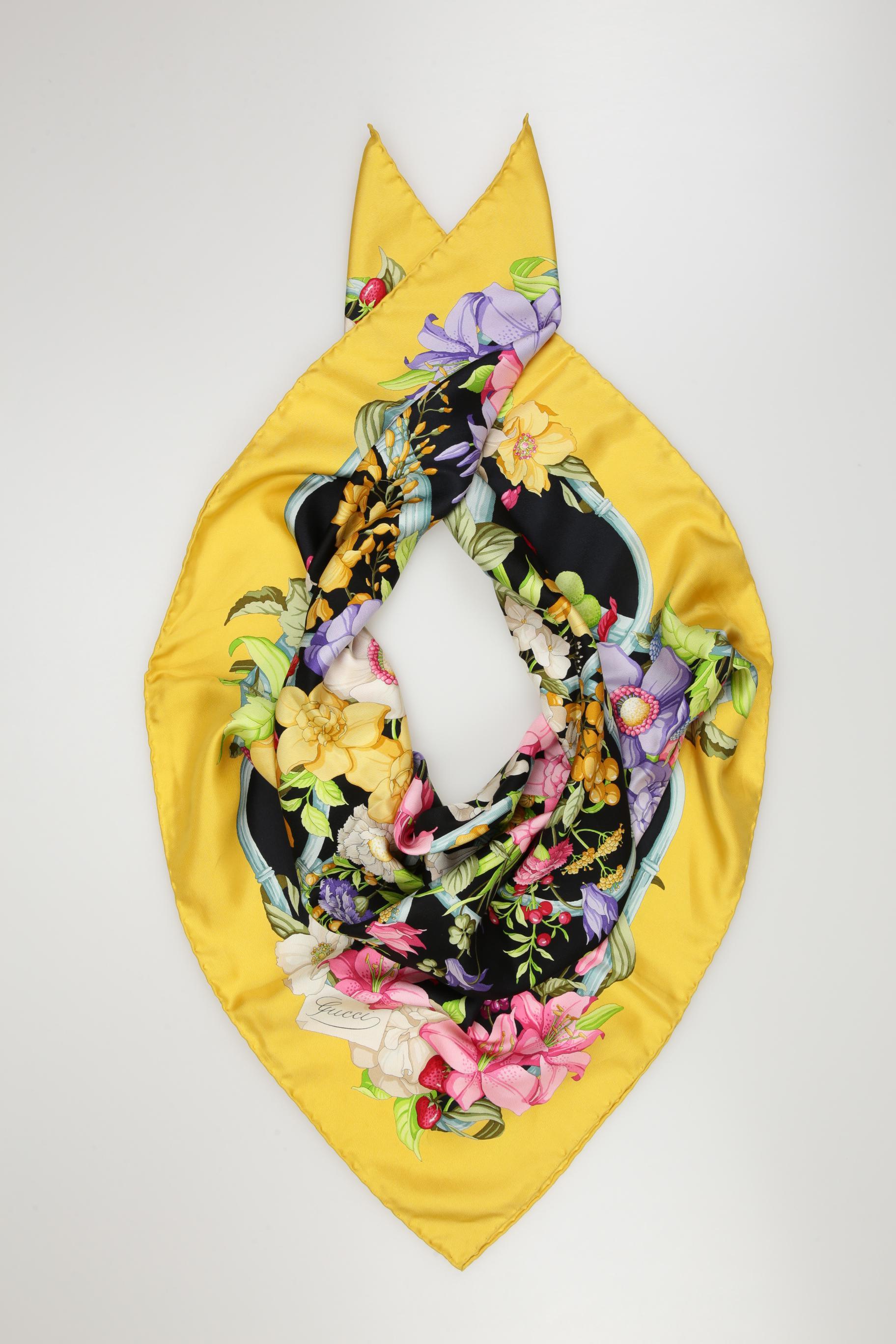 

Gucci Damen Schal, mehrfarbig, Gr.