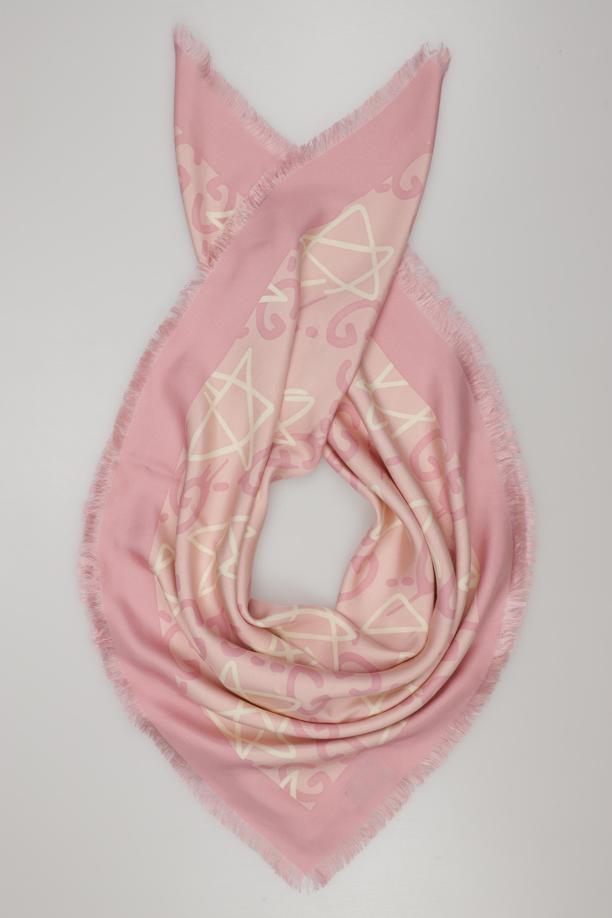 

Gucci Damen Schal, pink, Gr.