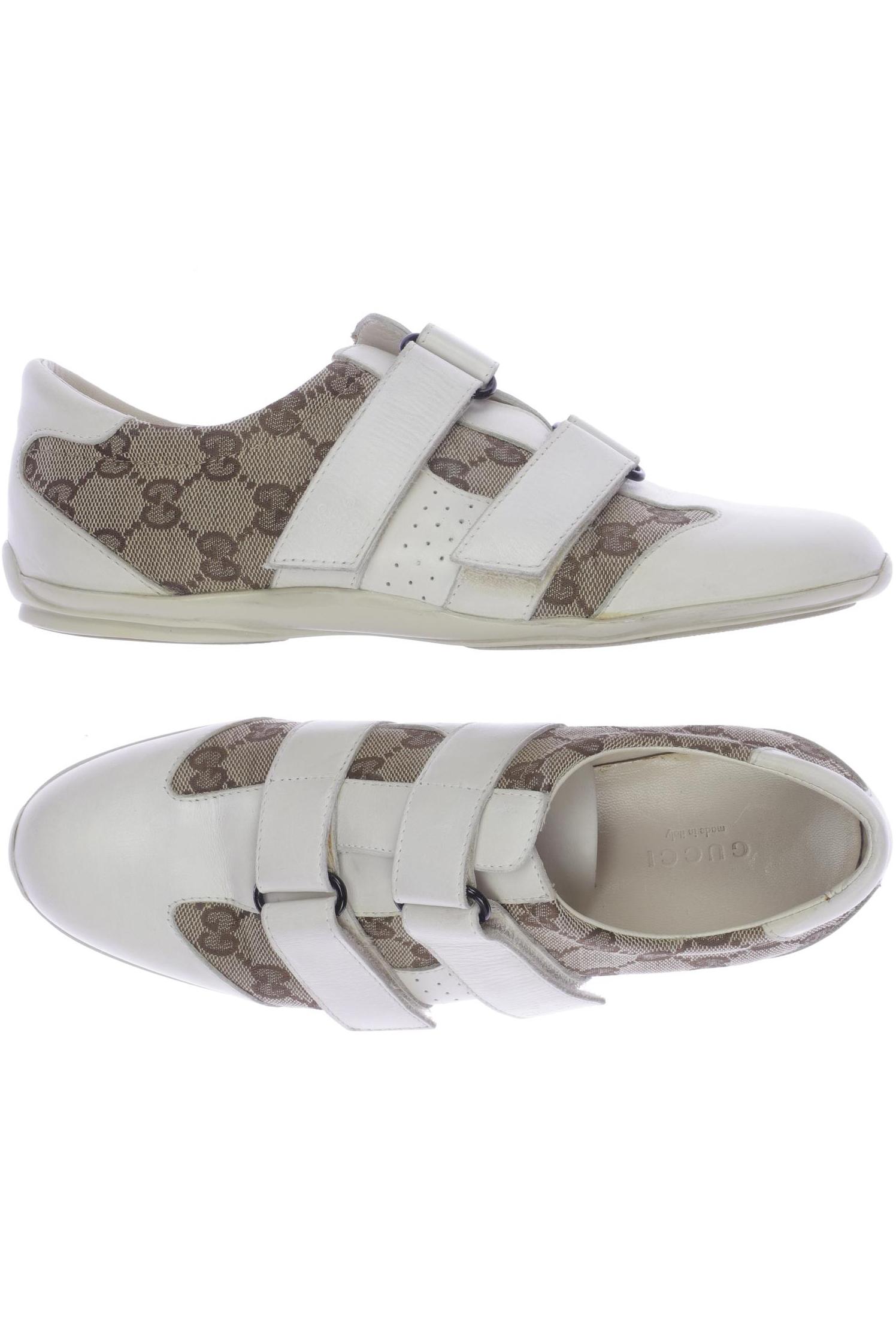

Gucci Damen Sneakers, cremeweiß, Gr. 37.5