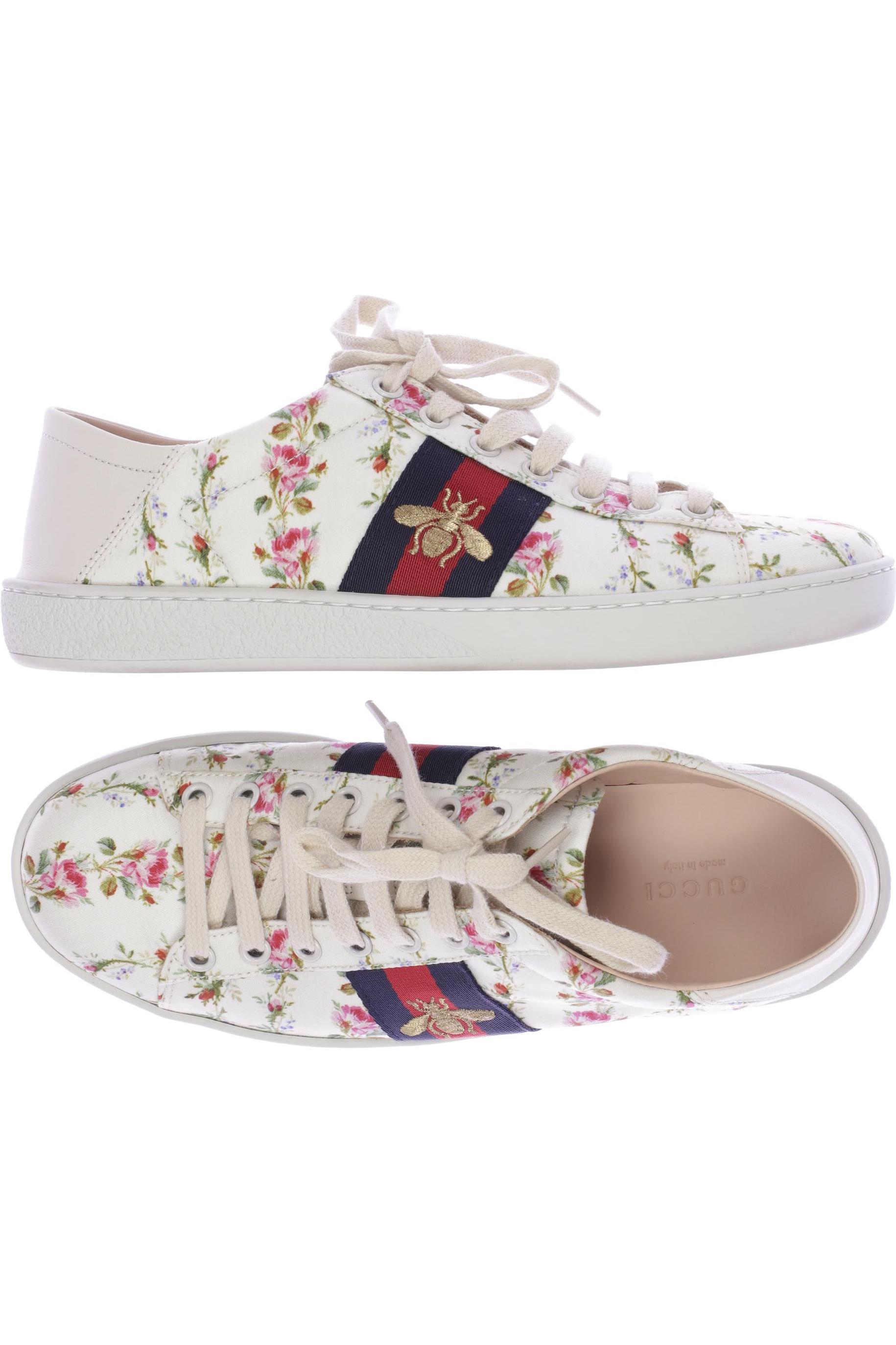 

Gucci Damen Sneakers, cremeweiß, Gr. 36.5