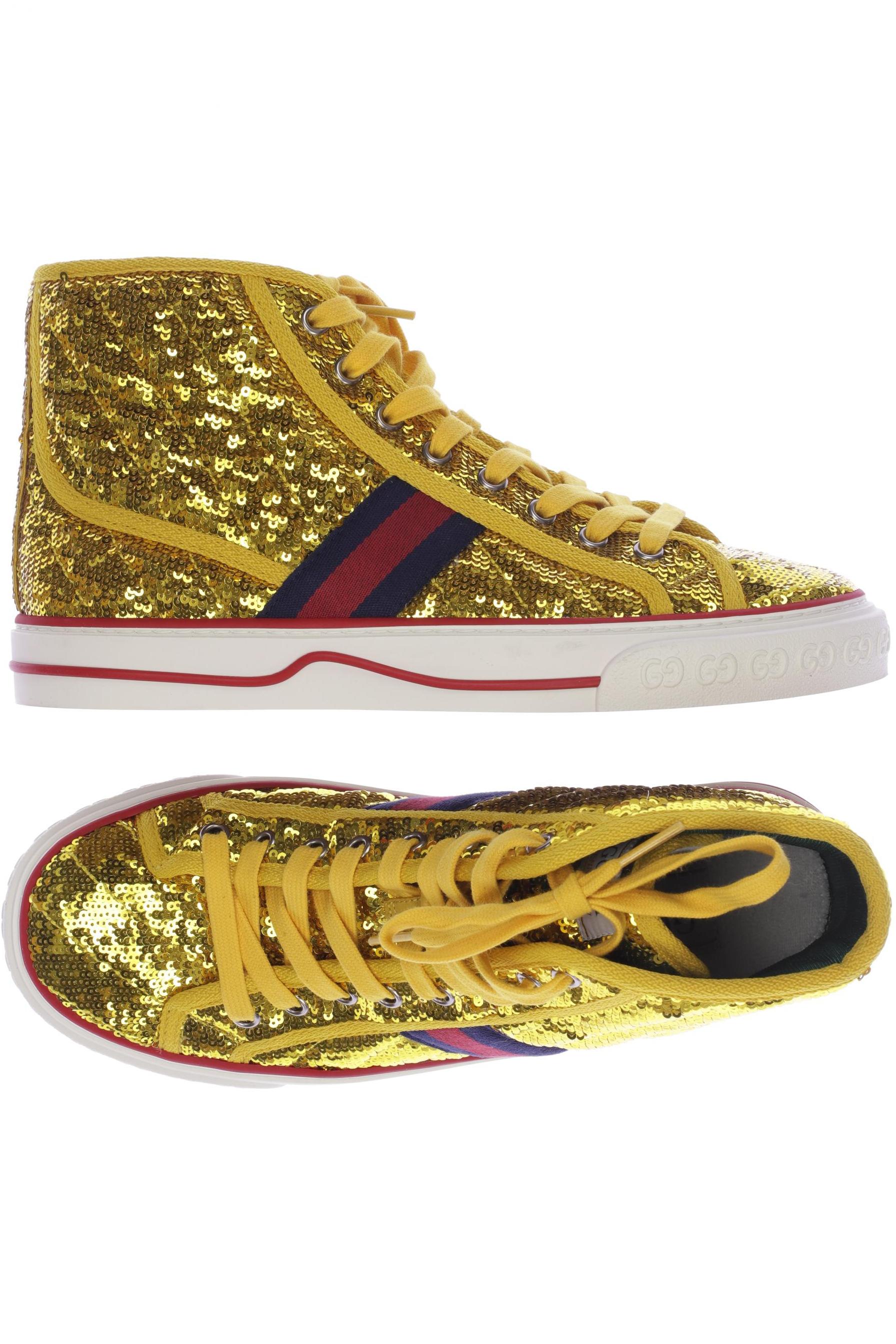 

Gucci Damen Sneakers, gelb, Gr. 38