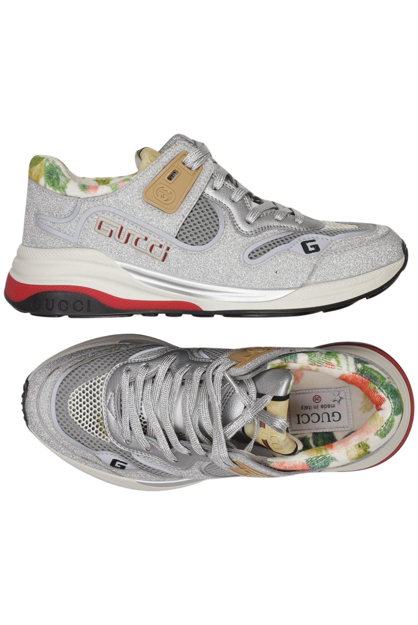 

Gucci Damen Sneakers, silber, Gr. 36