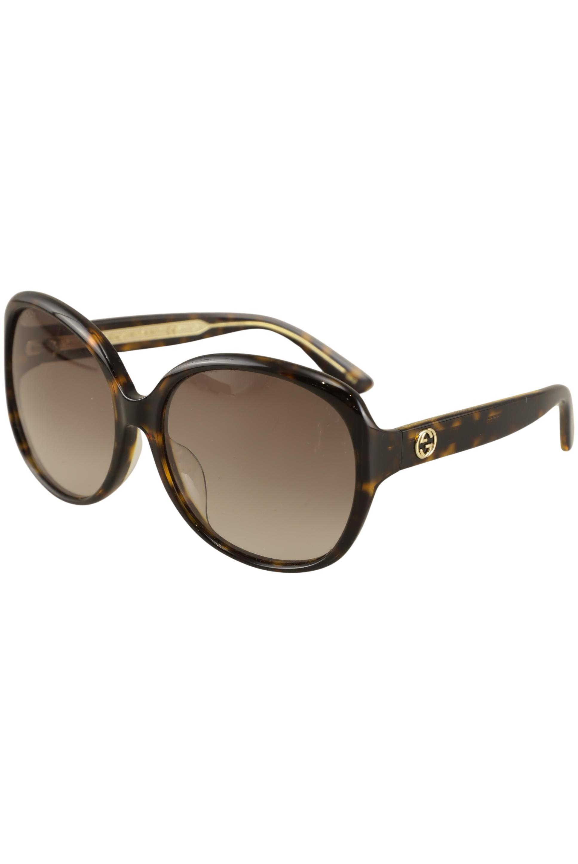 

Gucci Damen Sonnenbrille, braun, Gr.