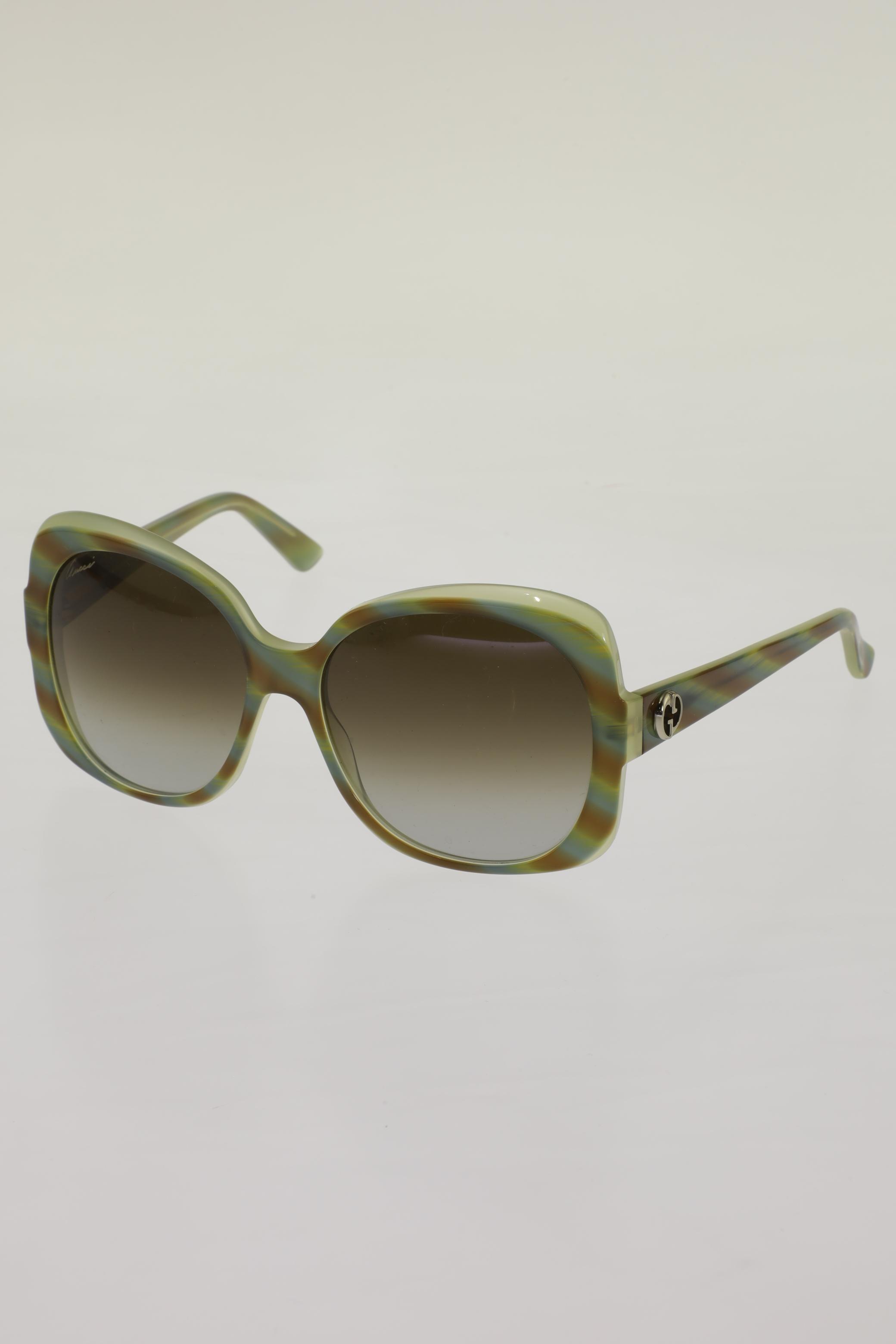 

Gucci Damen Sonnenbrille, grün, Gr.