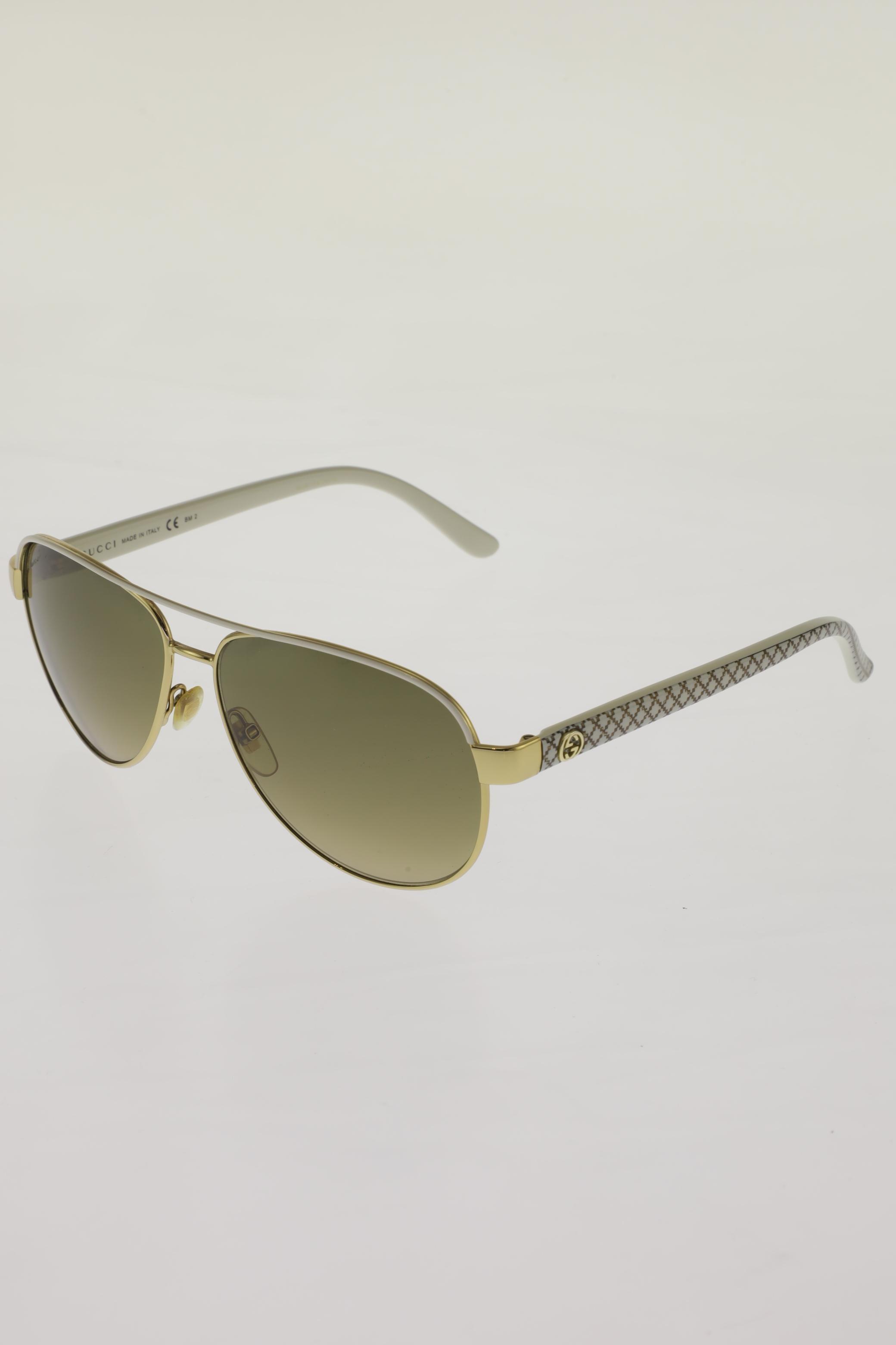 

Gucci Damen Sonnenbrille, gold, Gr.