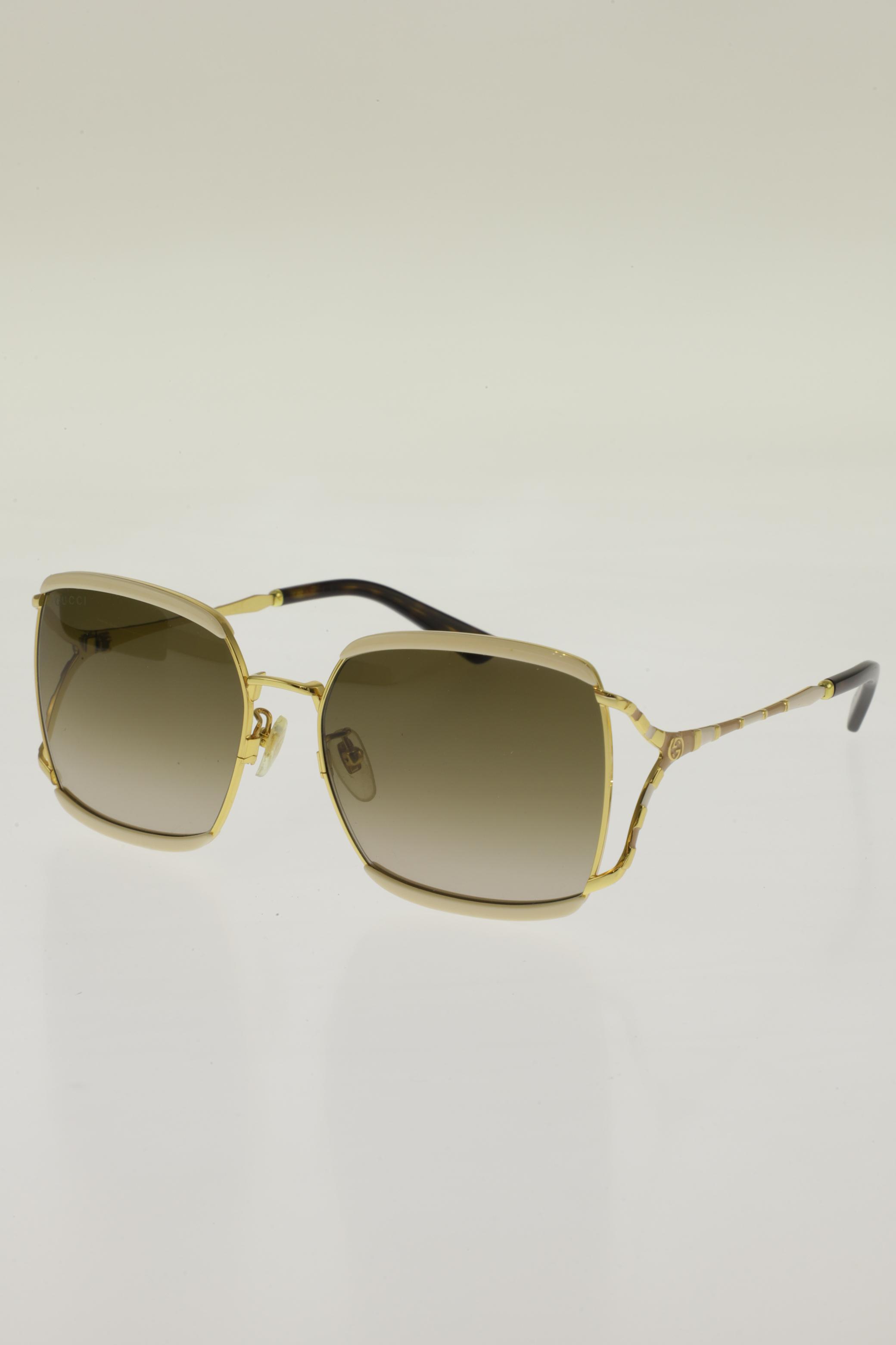 

Gucci Damen Sonnenbrille, beige, Gr.