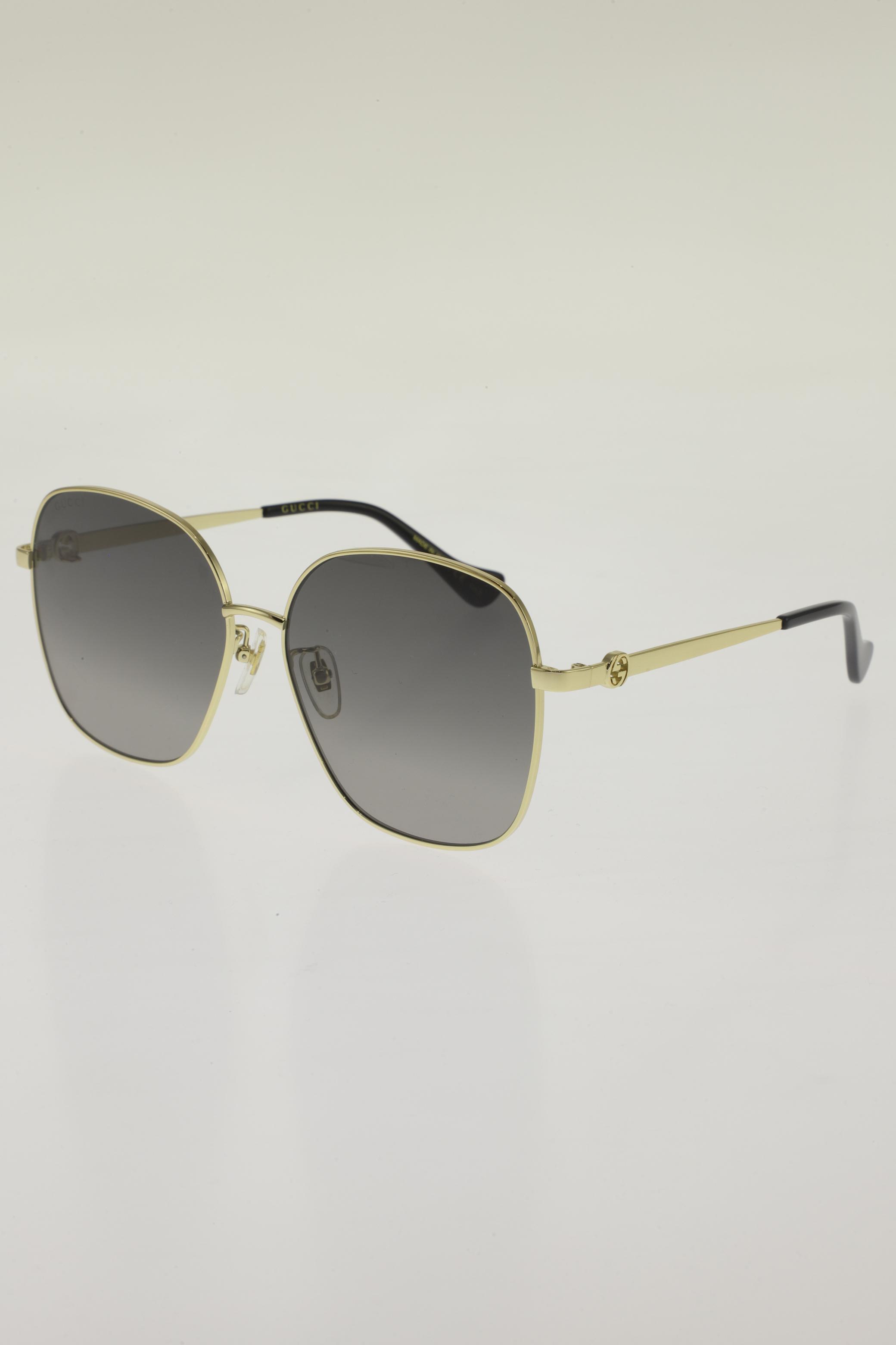 

Gucci Damen Sonnenbrille, gold, Gr.