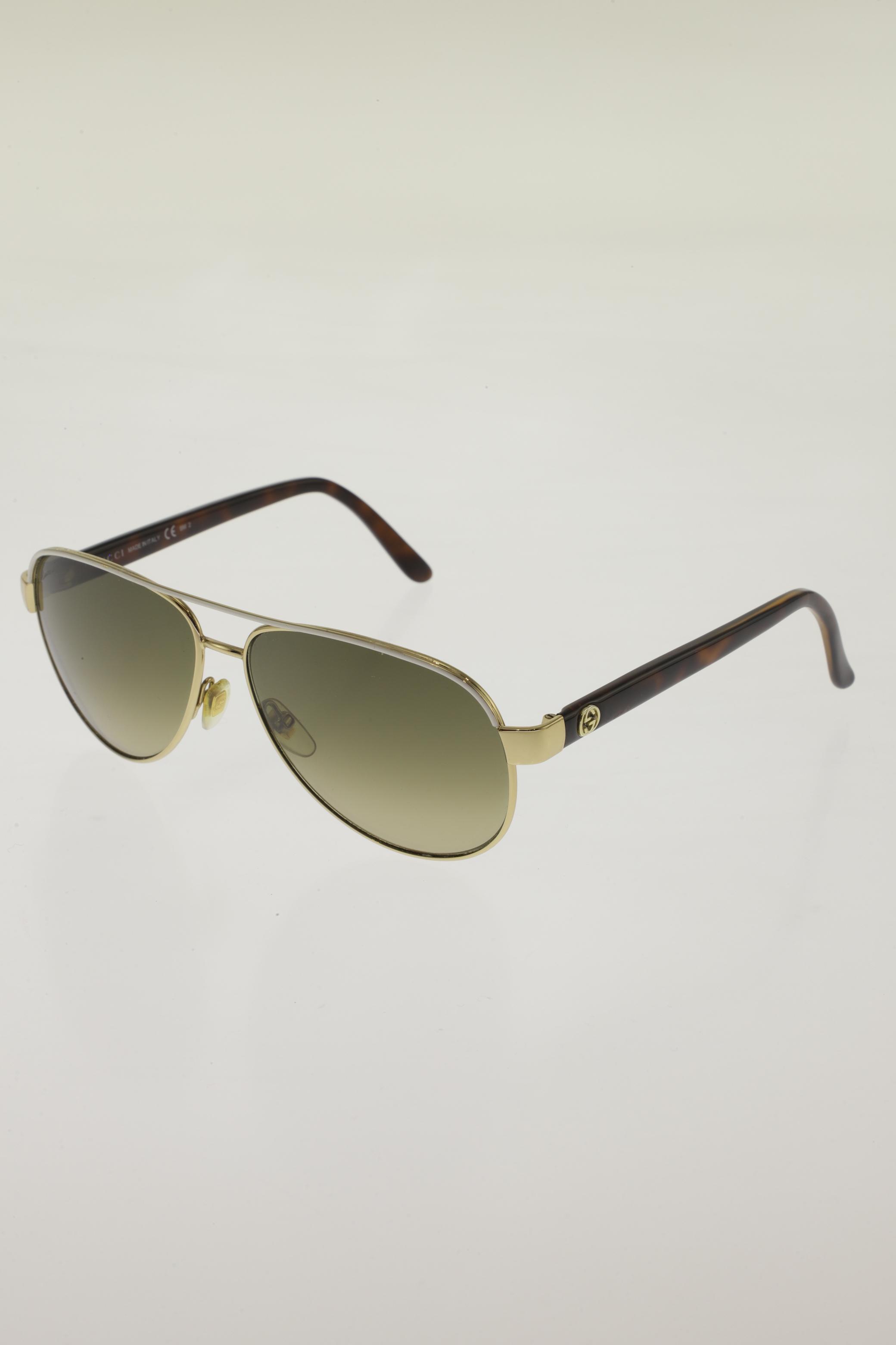 

Gucci Damen Sonnenbrille, gold, Gr.
