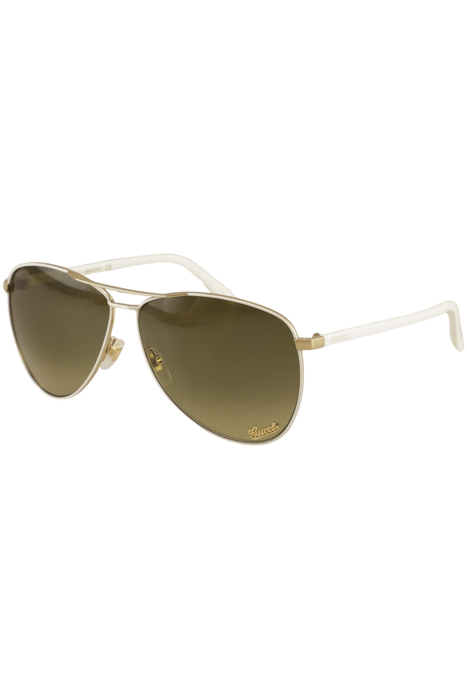 

Gucci Damen Sonnenbrille, weiß, Gr.
