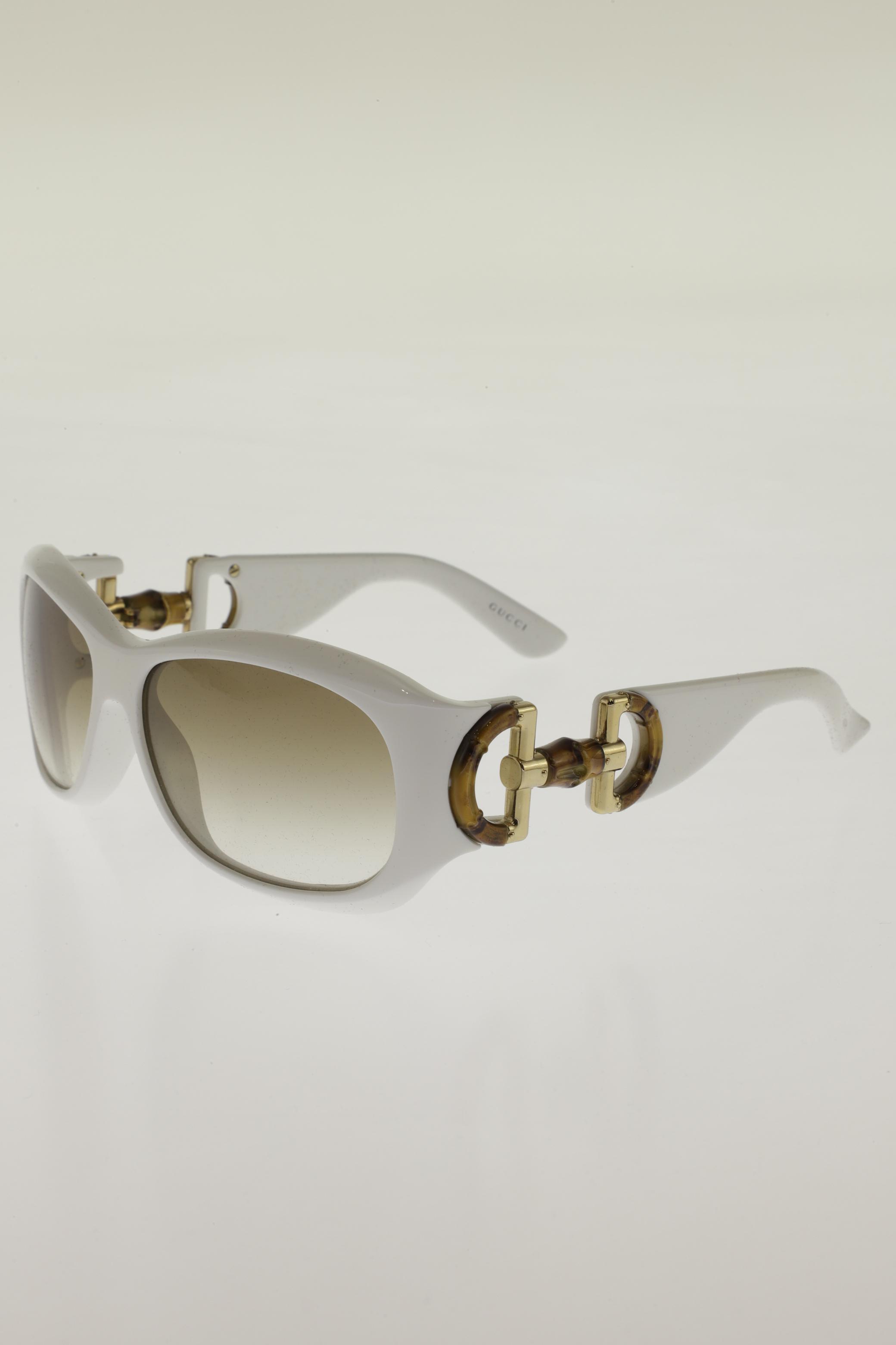 

Gucci Damen Sonnenbrille, weiß