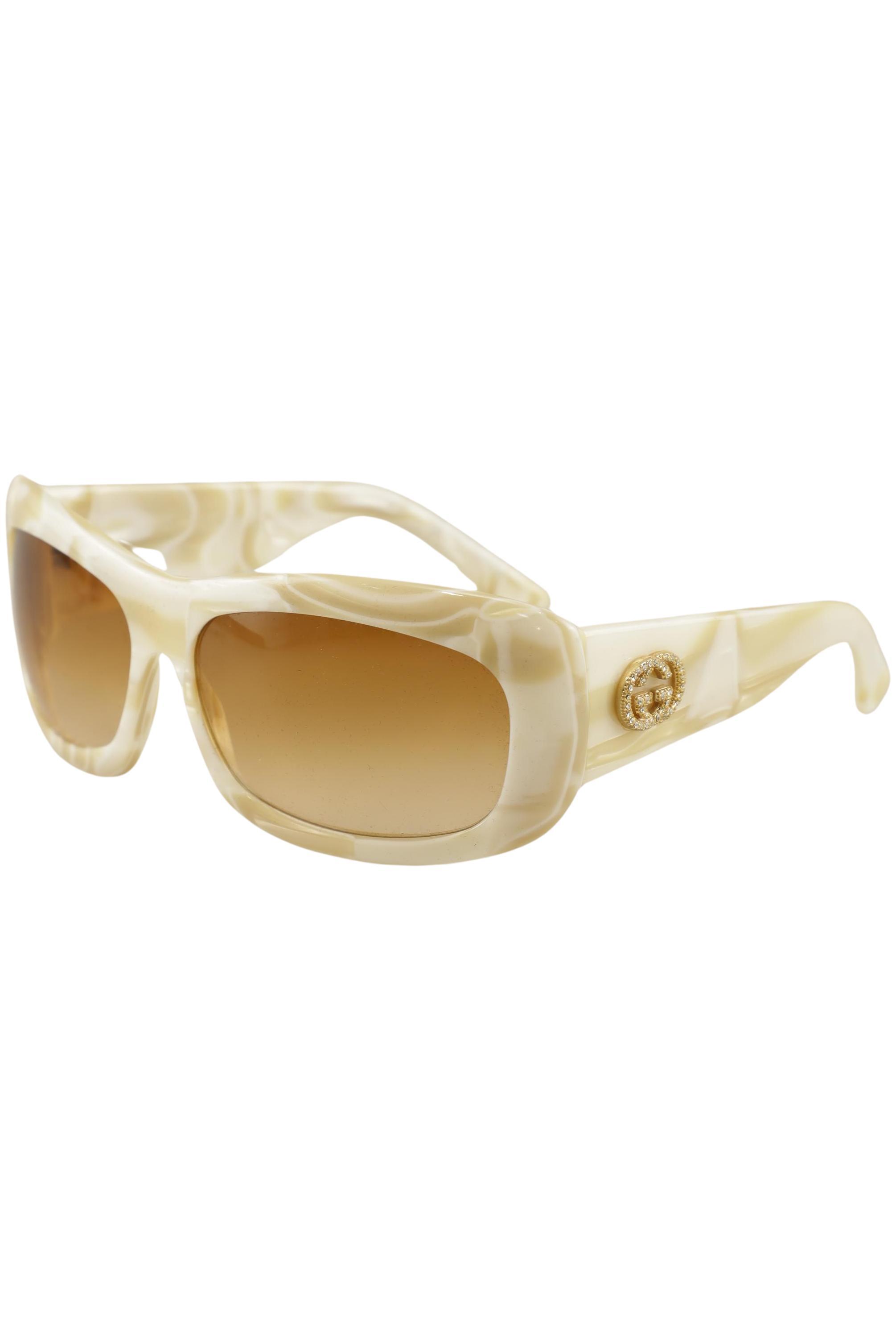 

Gucci Damen Sonnenbrille, beige, Gr.