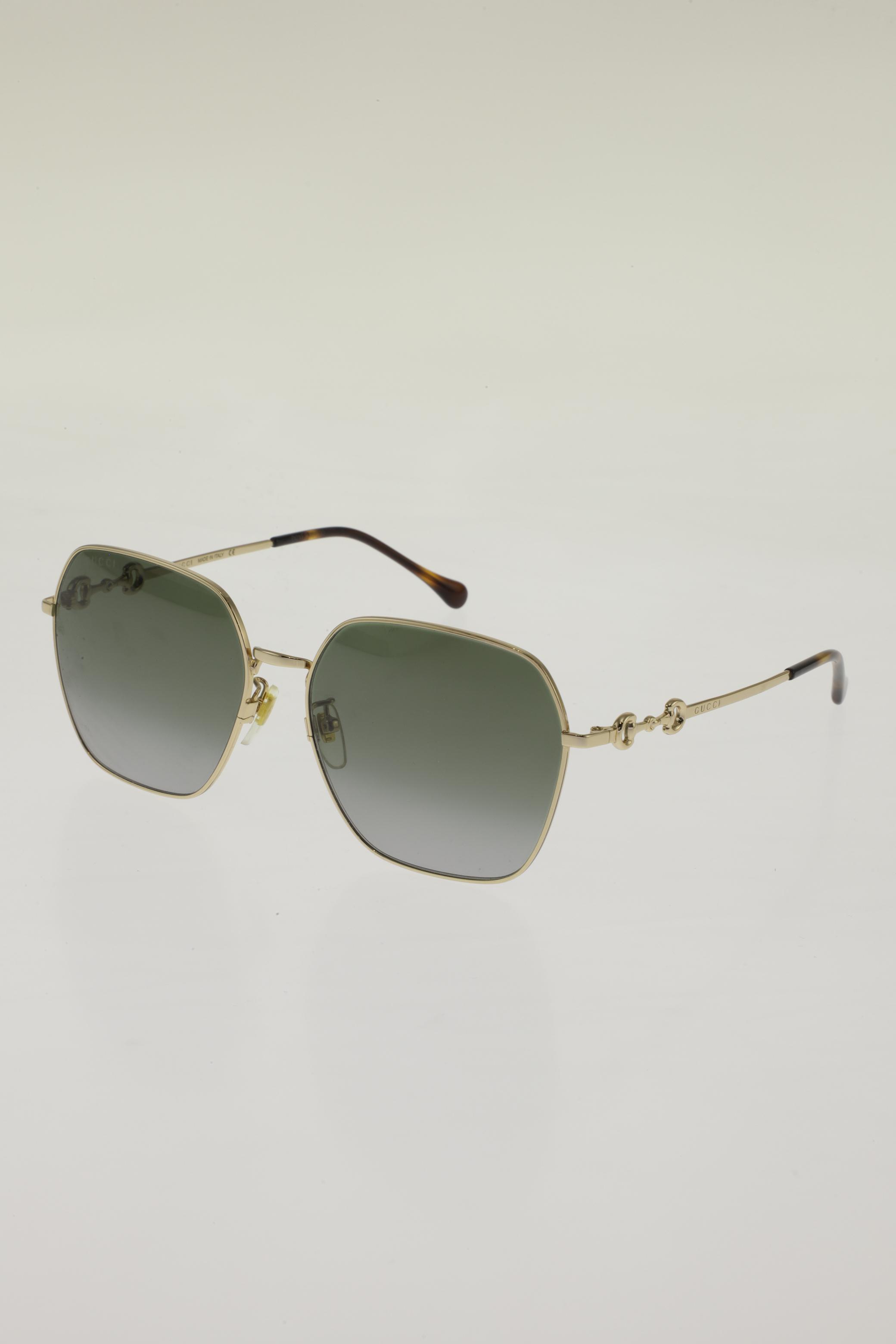 

Gucci Damen Sonnenbrille, gold, Gr.