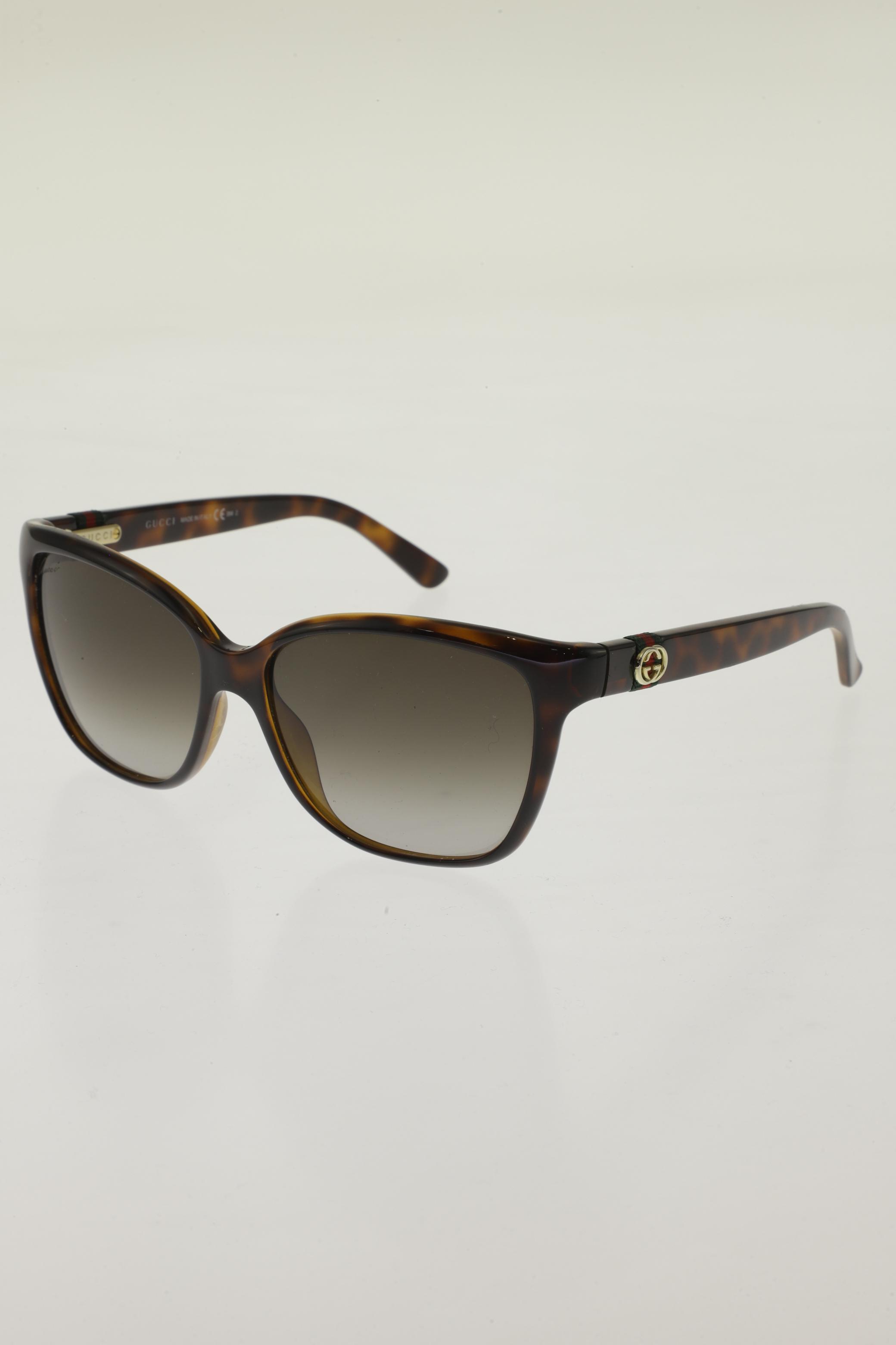 

Gucci Damen Sonnenbrille, braun, Gr.