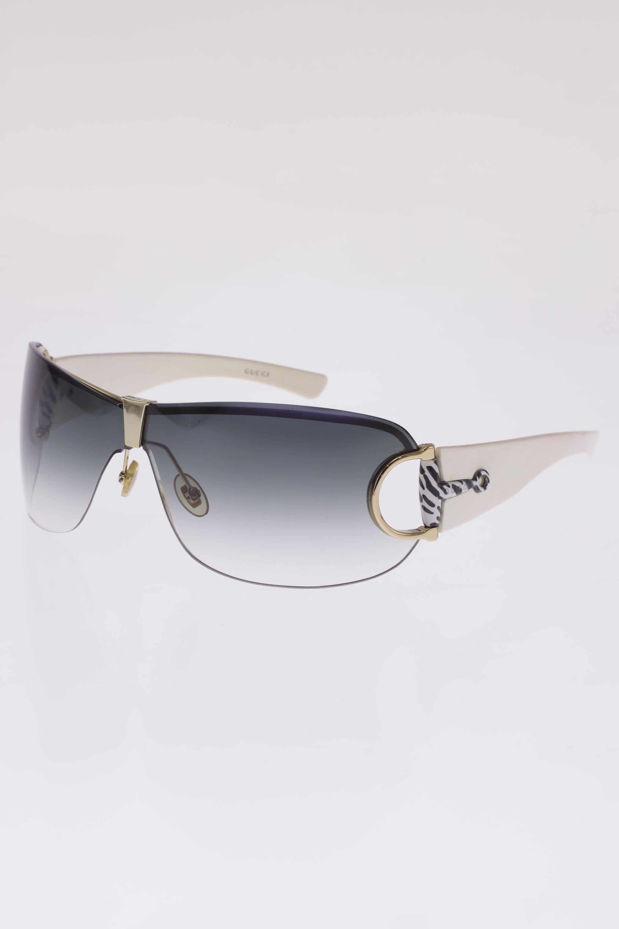 

Gucci Damen Sonnenbrille, weiß, Gr.