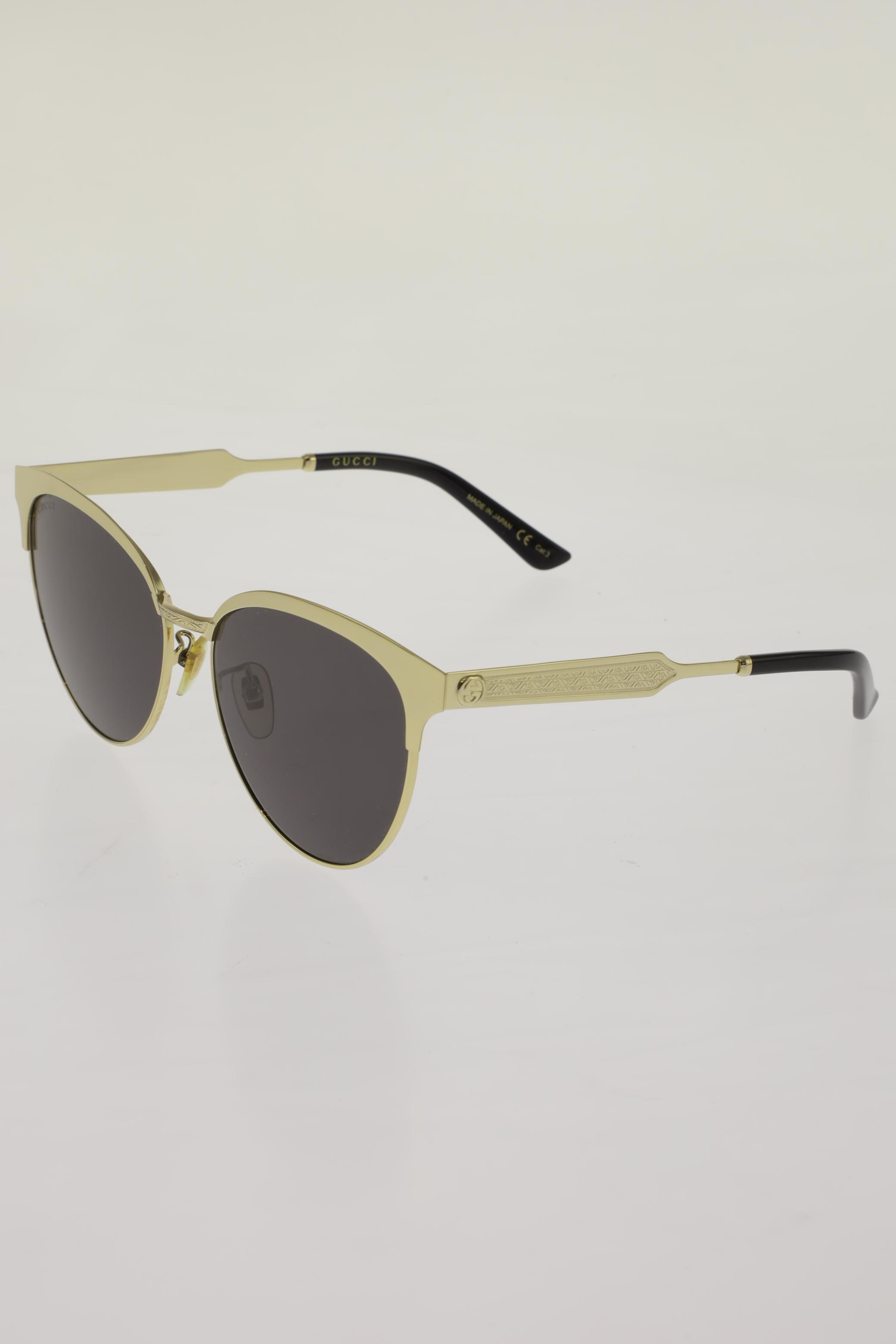 

Gucci Damen Sonnenbrille, gold, Gr.