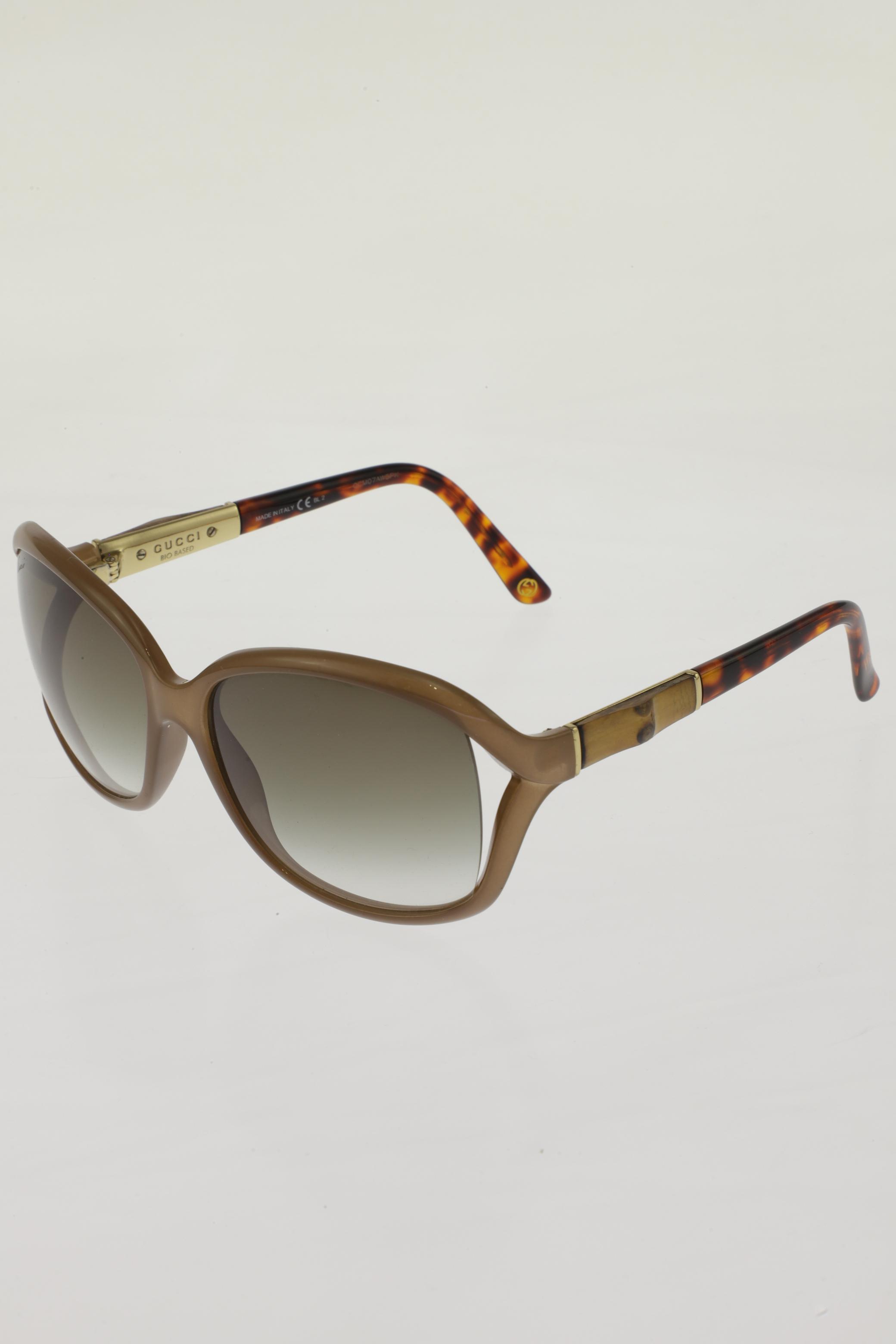 

Gucci Damen Sonnenbrille, braun, Gr.