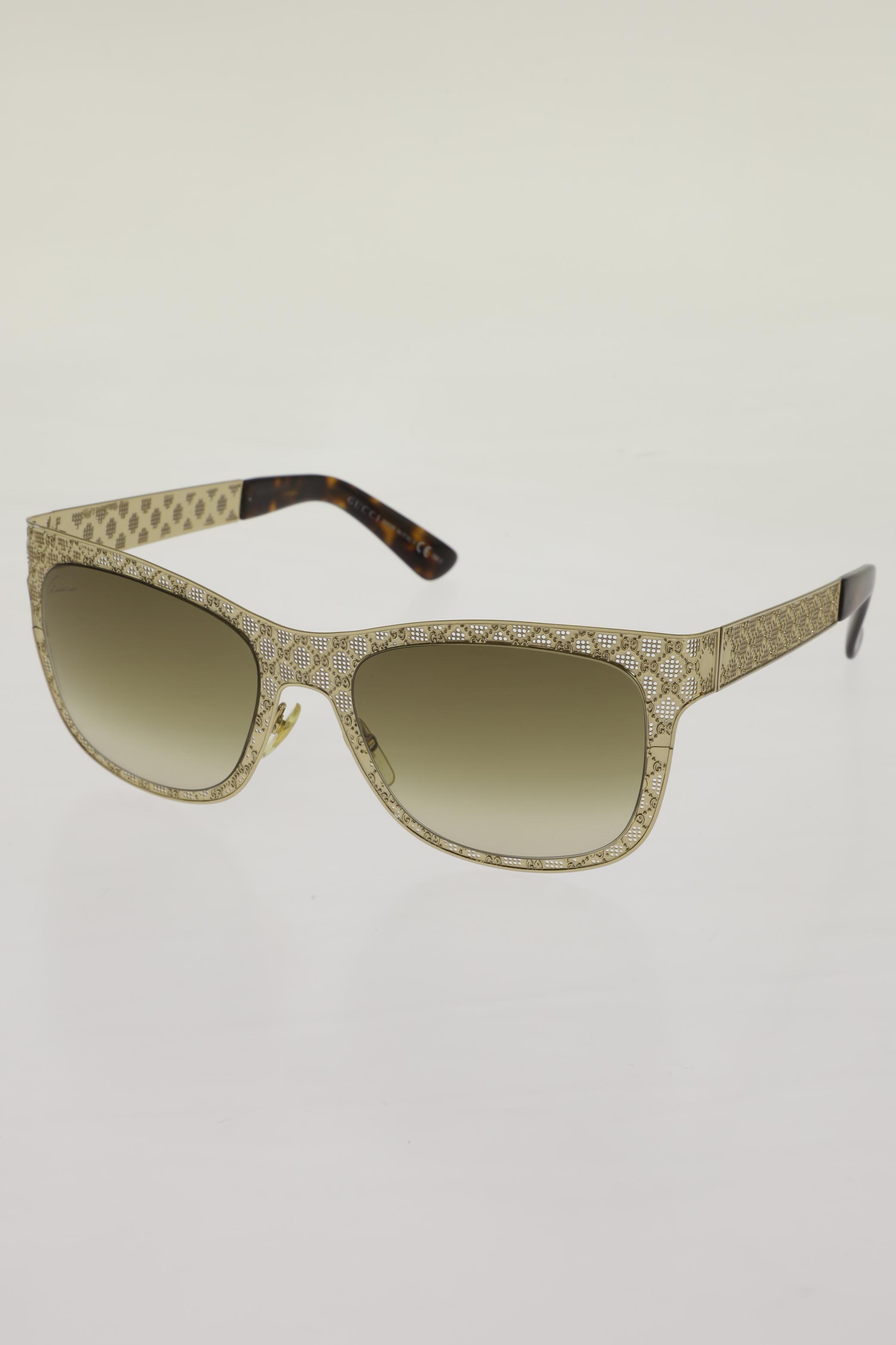 

Gucci Damen Sonnenbrille, gold, Gr.