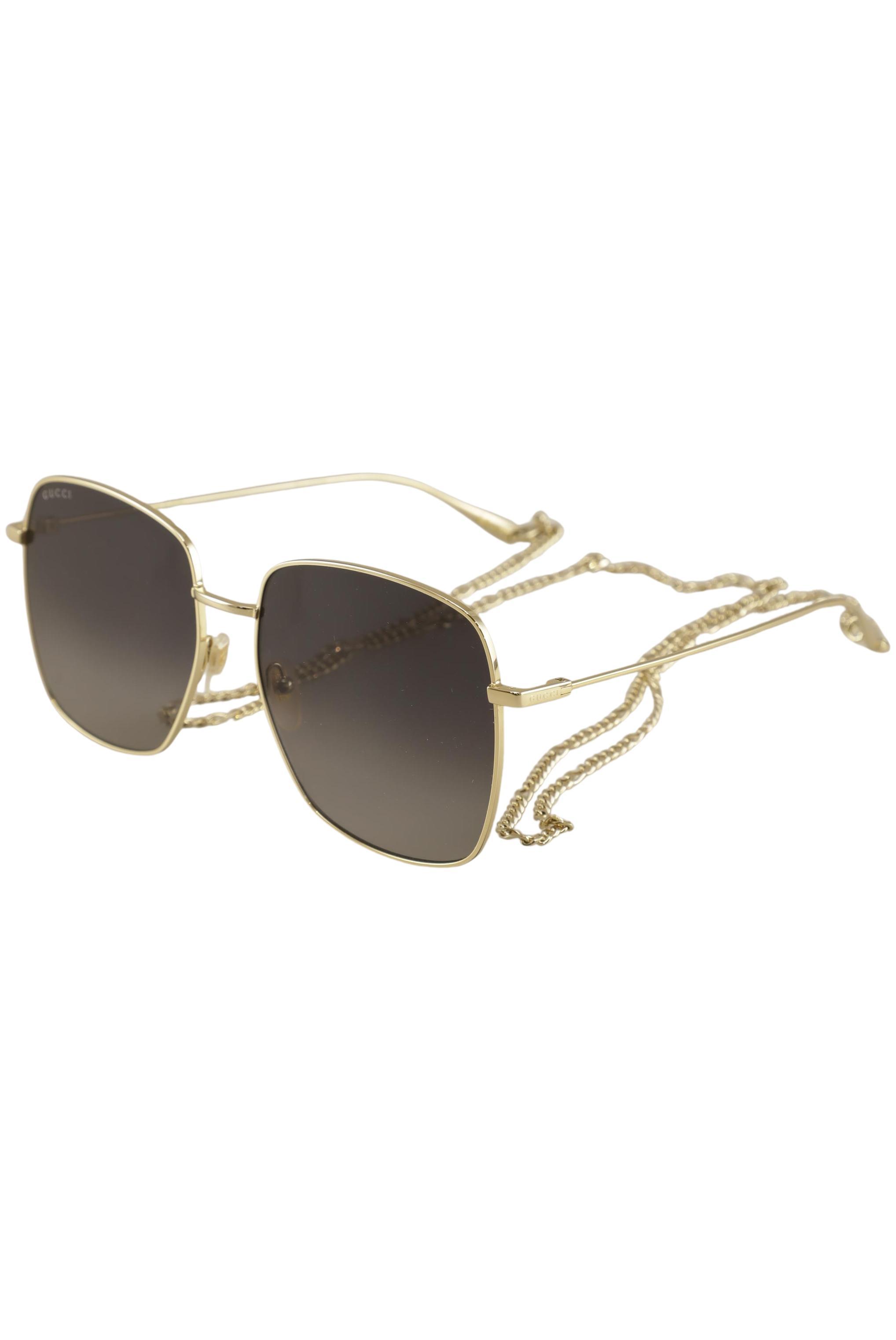

Gucci Damen Sonnenbrille, beige, Gr.
