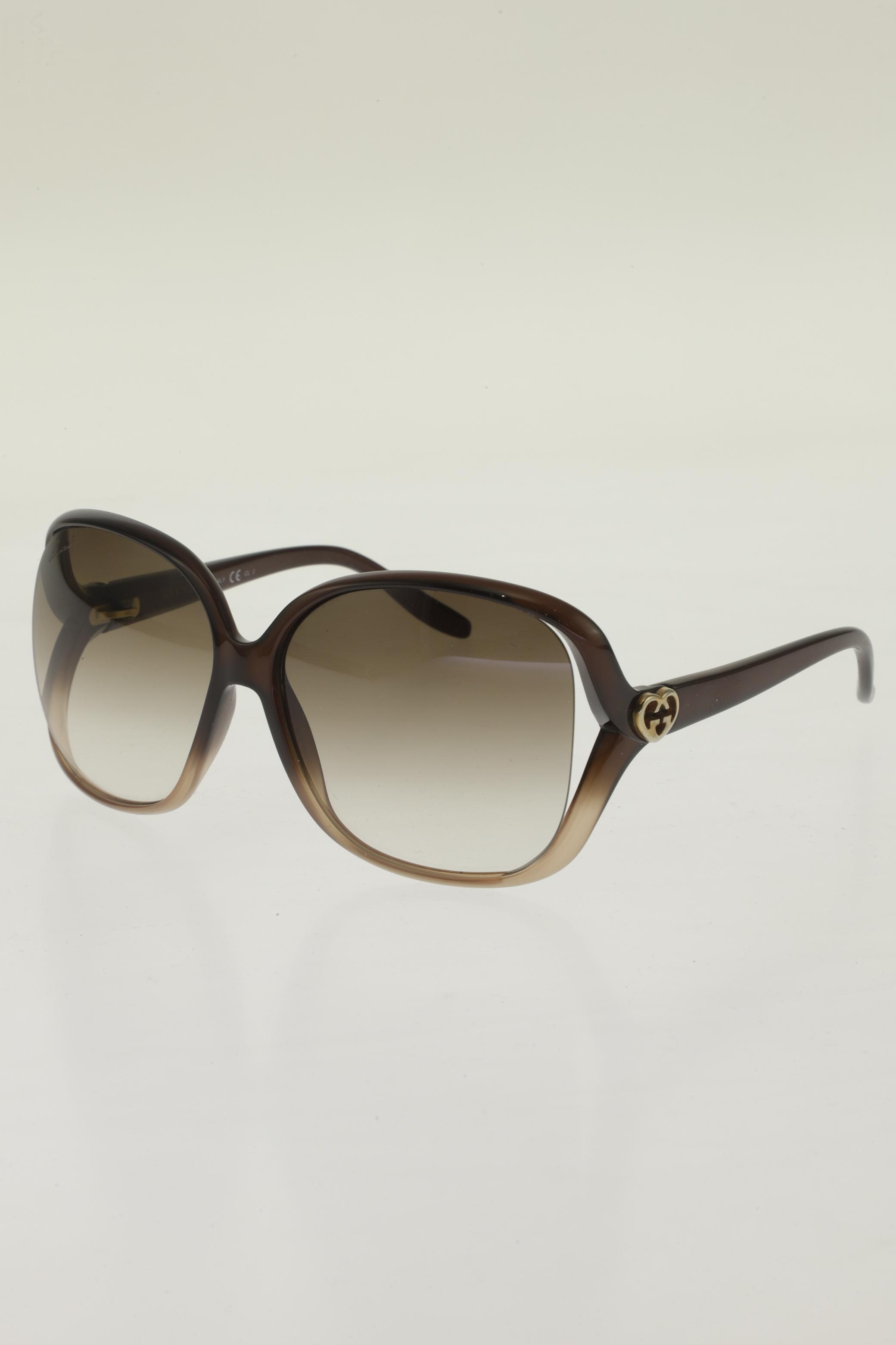 

Gucci Damen Sonnenbrille, braun