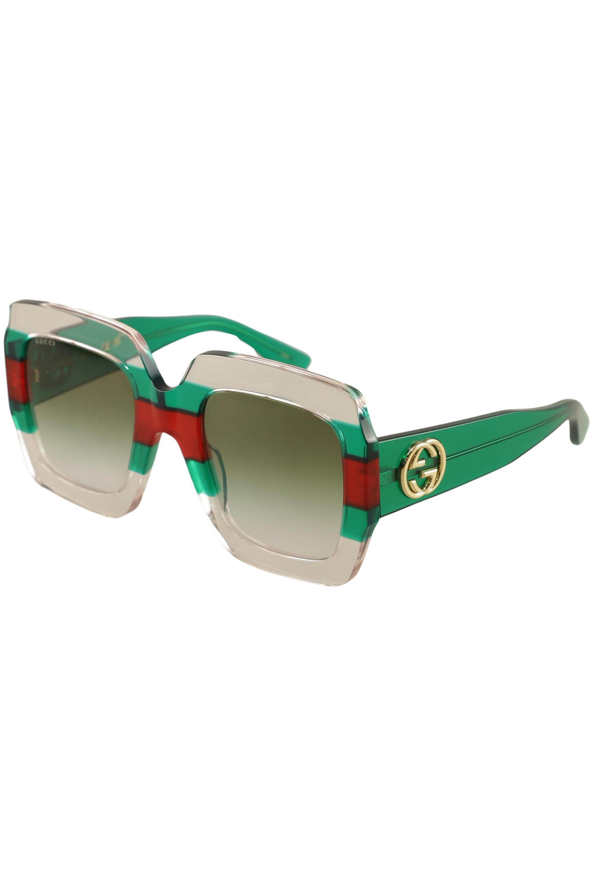 

Gucci Damen Sonnenbrille, grün, Gr.