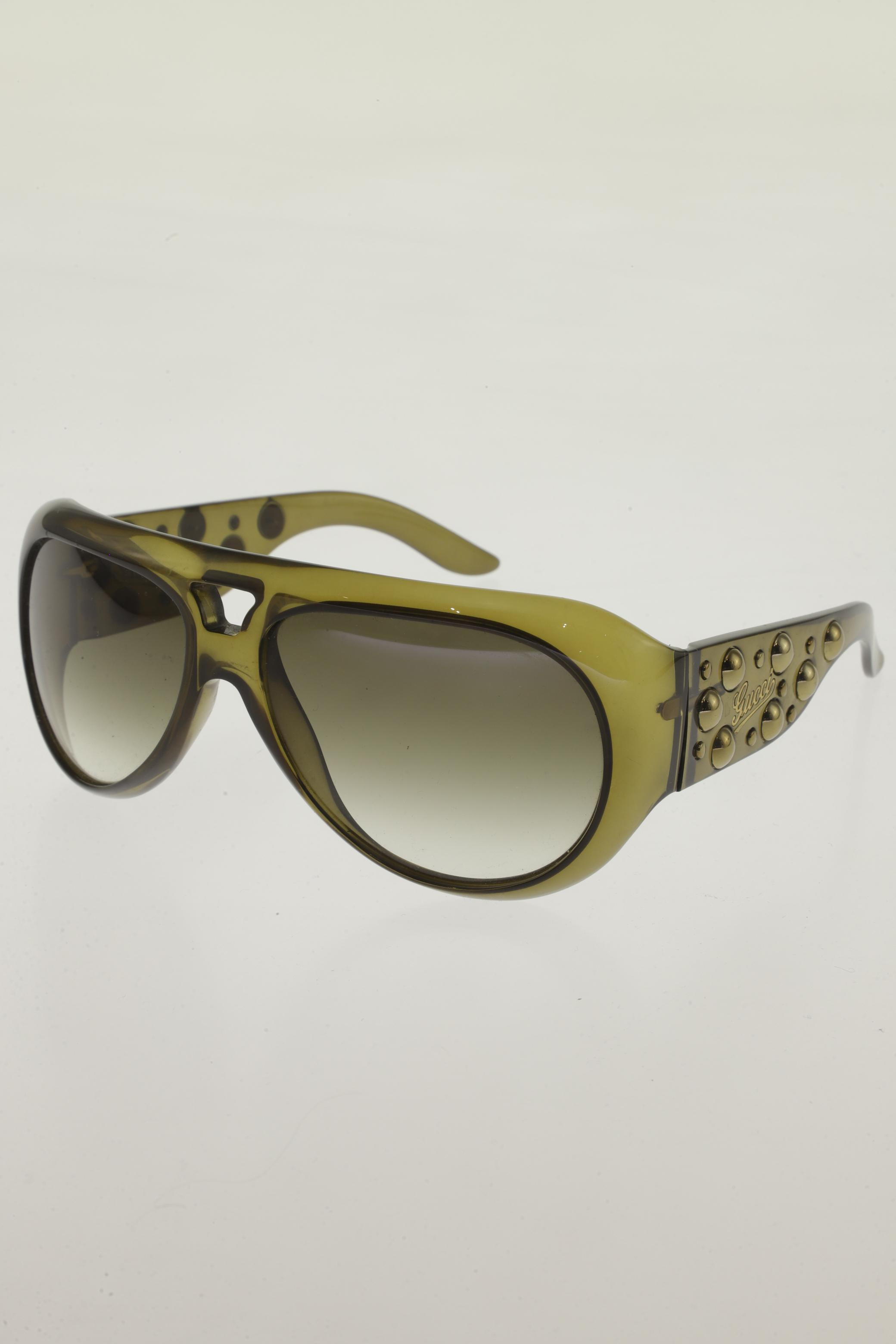 

Gucci Damen Sonnenbrille, grün