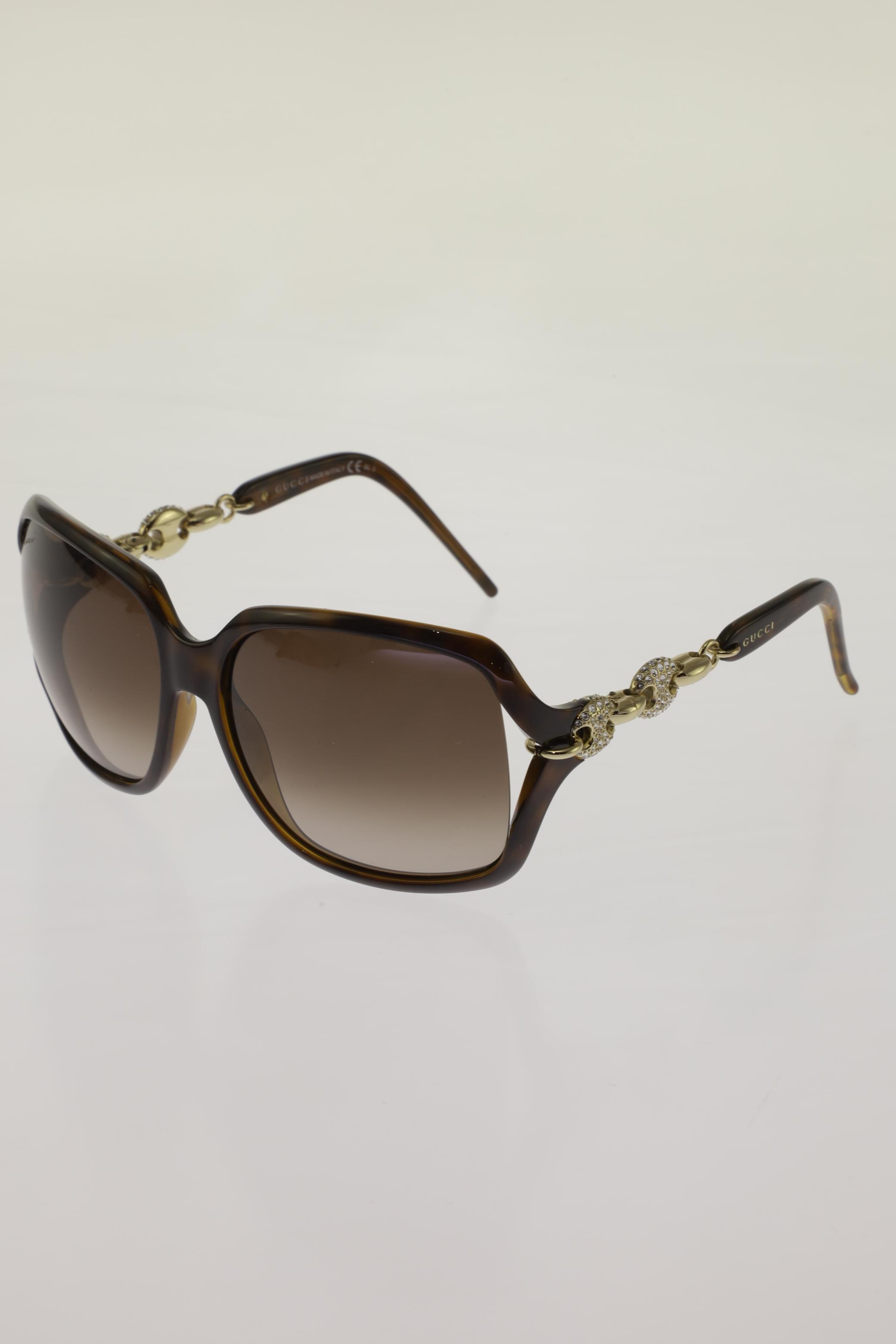 

Gucci Damen Sonnenbrille, braun, Gr.