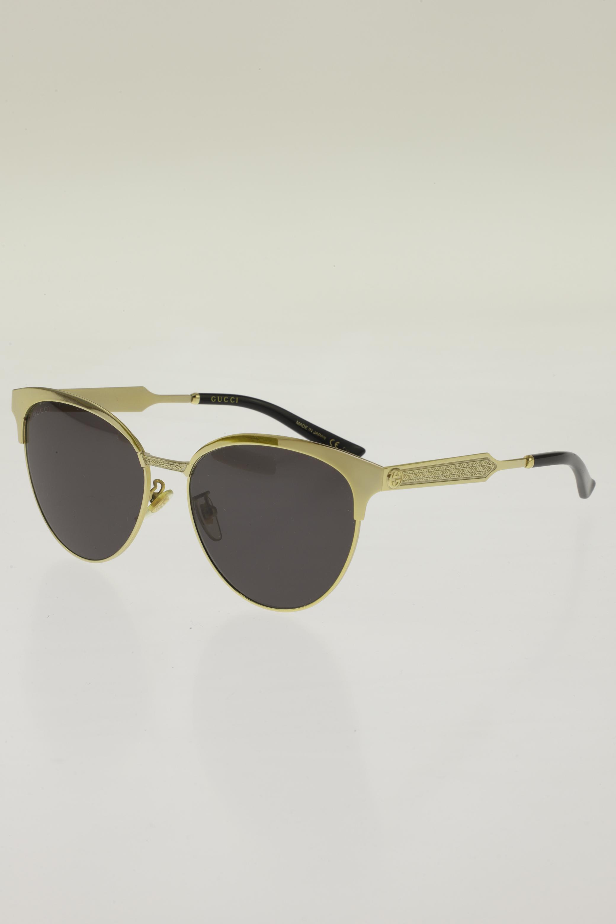 

Gucci Damen Sonnenbrille, gold, Gr.