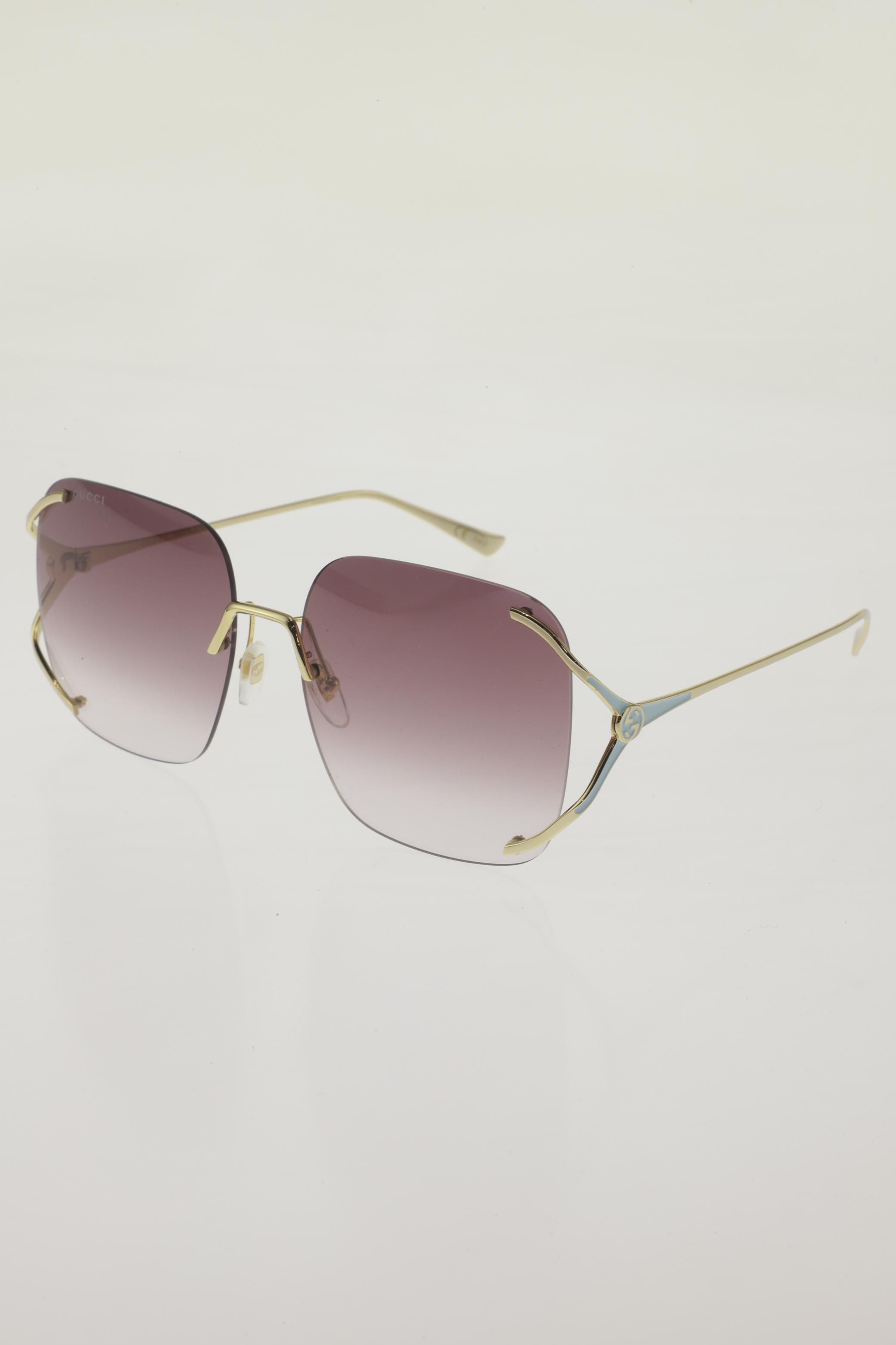 

Gucci Damen Sonnenbrille, gold, Gr.