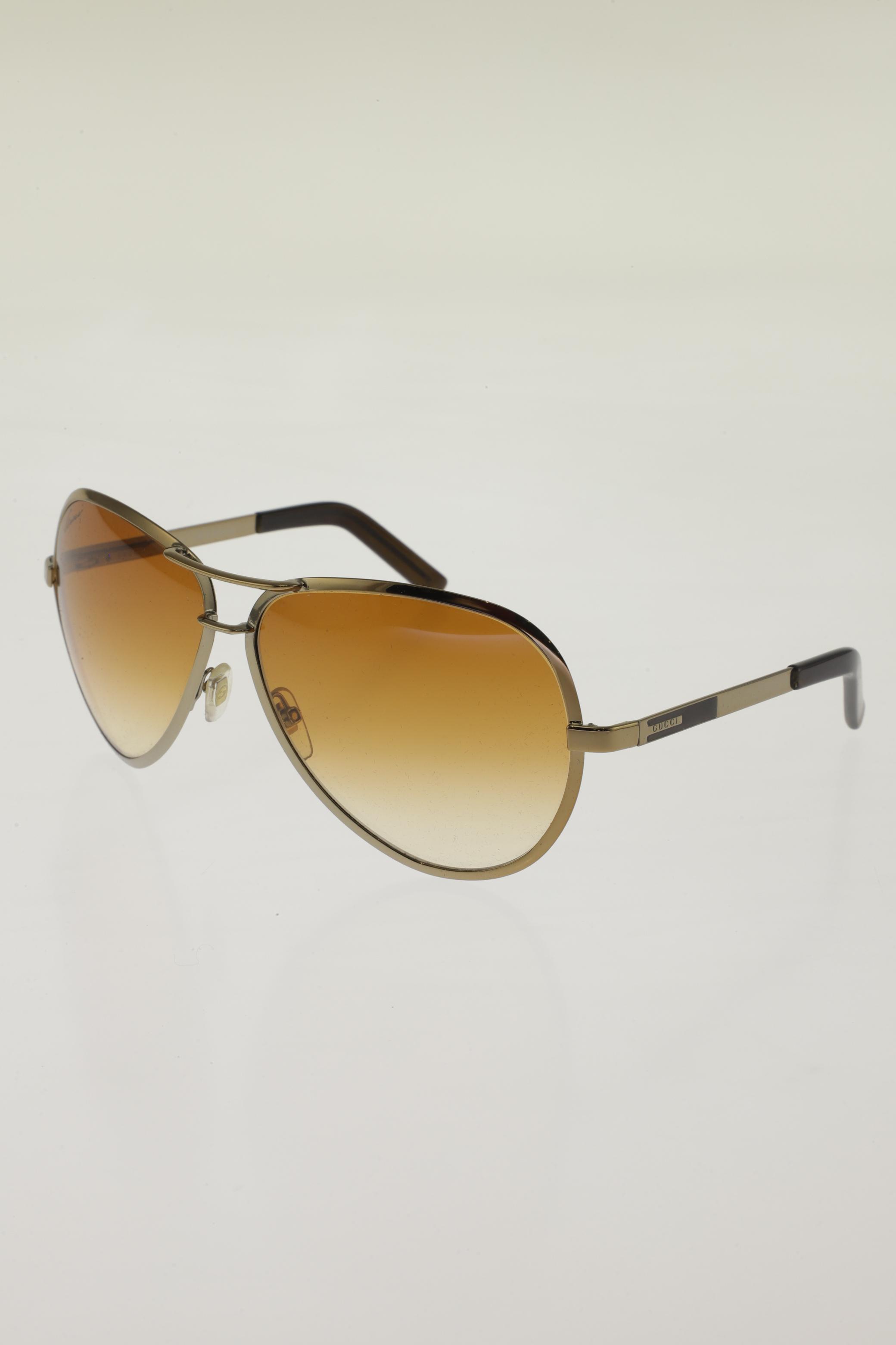 

Gucci Damen Sonnenbrille, gold, Gr.