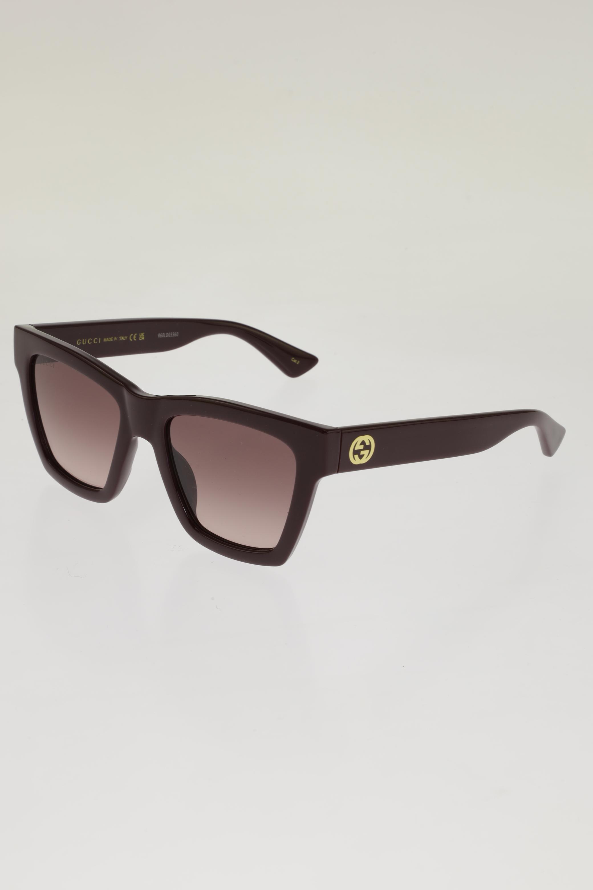 

Gucci Damen Sonnenbrille, bordeaux, Gr.